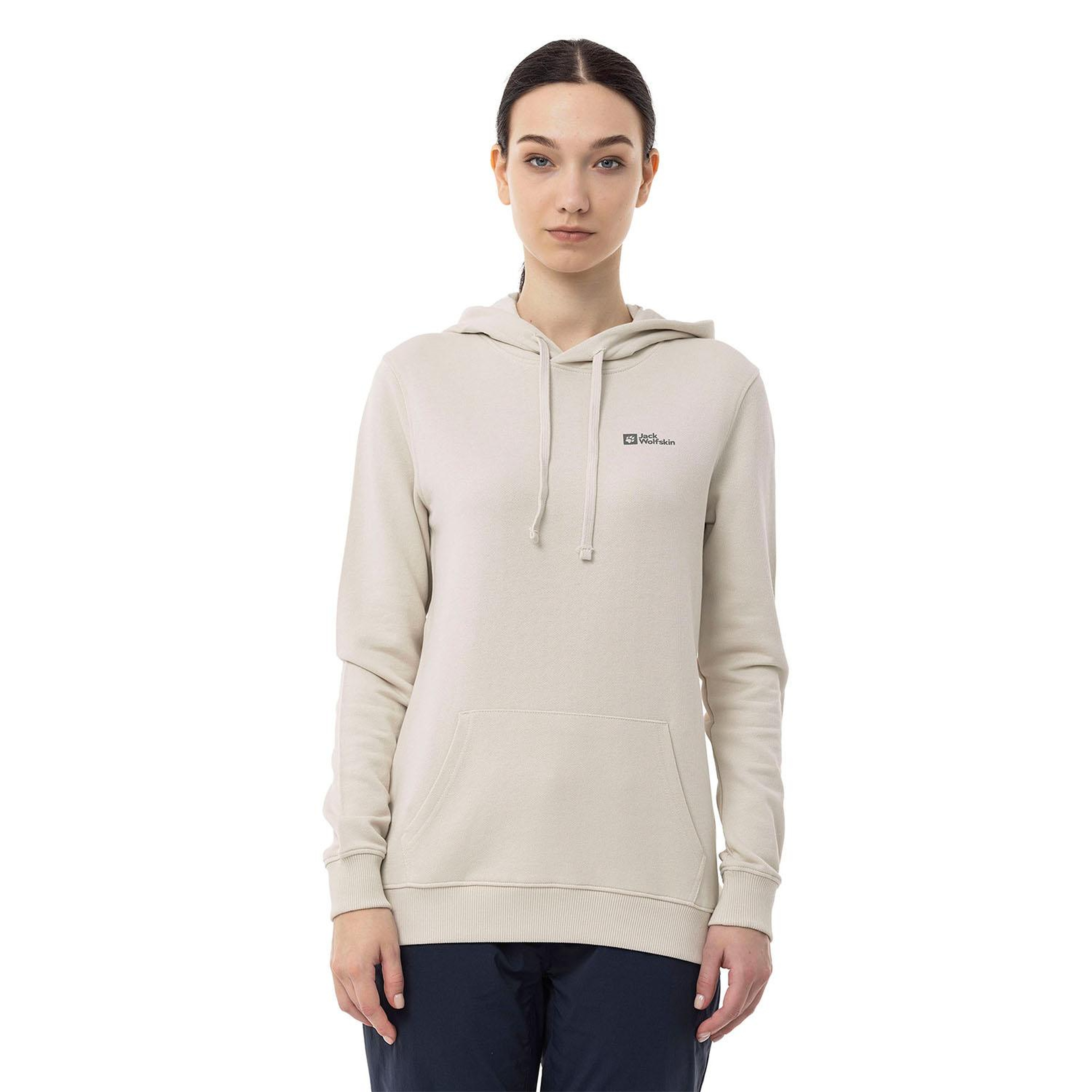 Jack Wolfskin Alice Hoody Kadın Bej Sweat