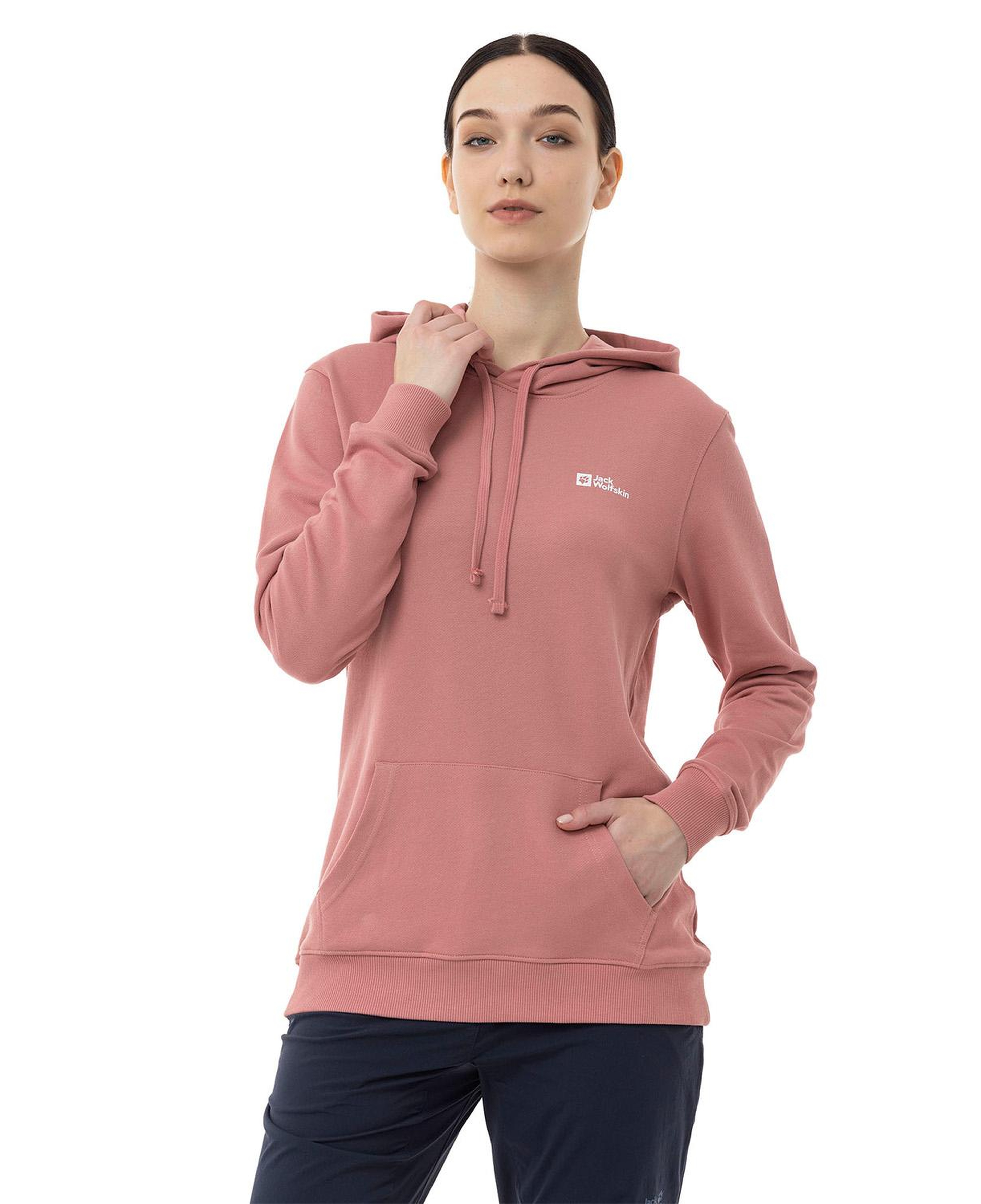 Jack Wolfskin Alice Hoody Kadın Pembe Sweat