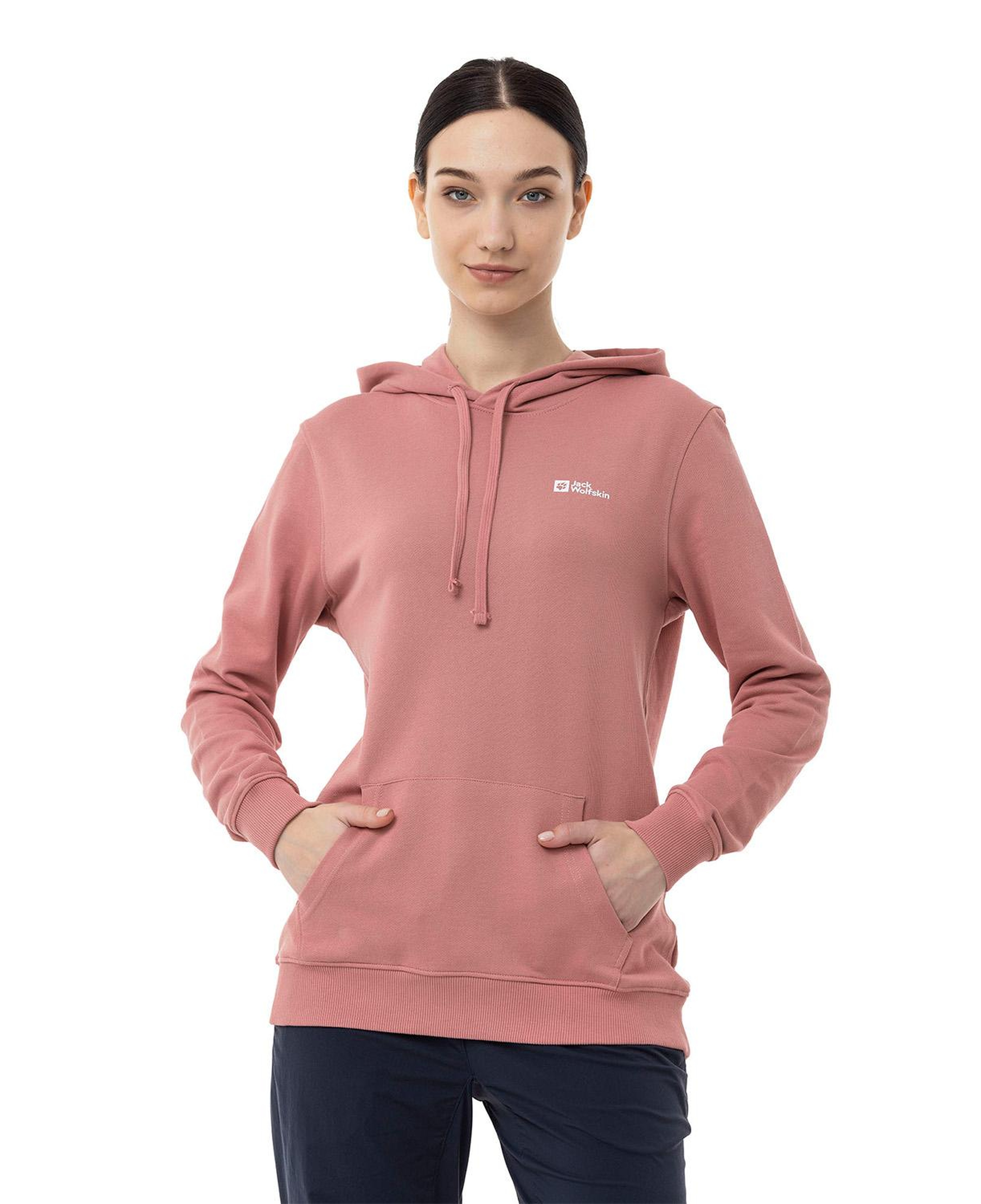 Jack Wolfskin Alice Hoody Kadın Pembe Sweat