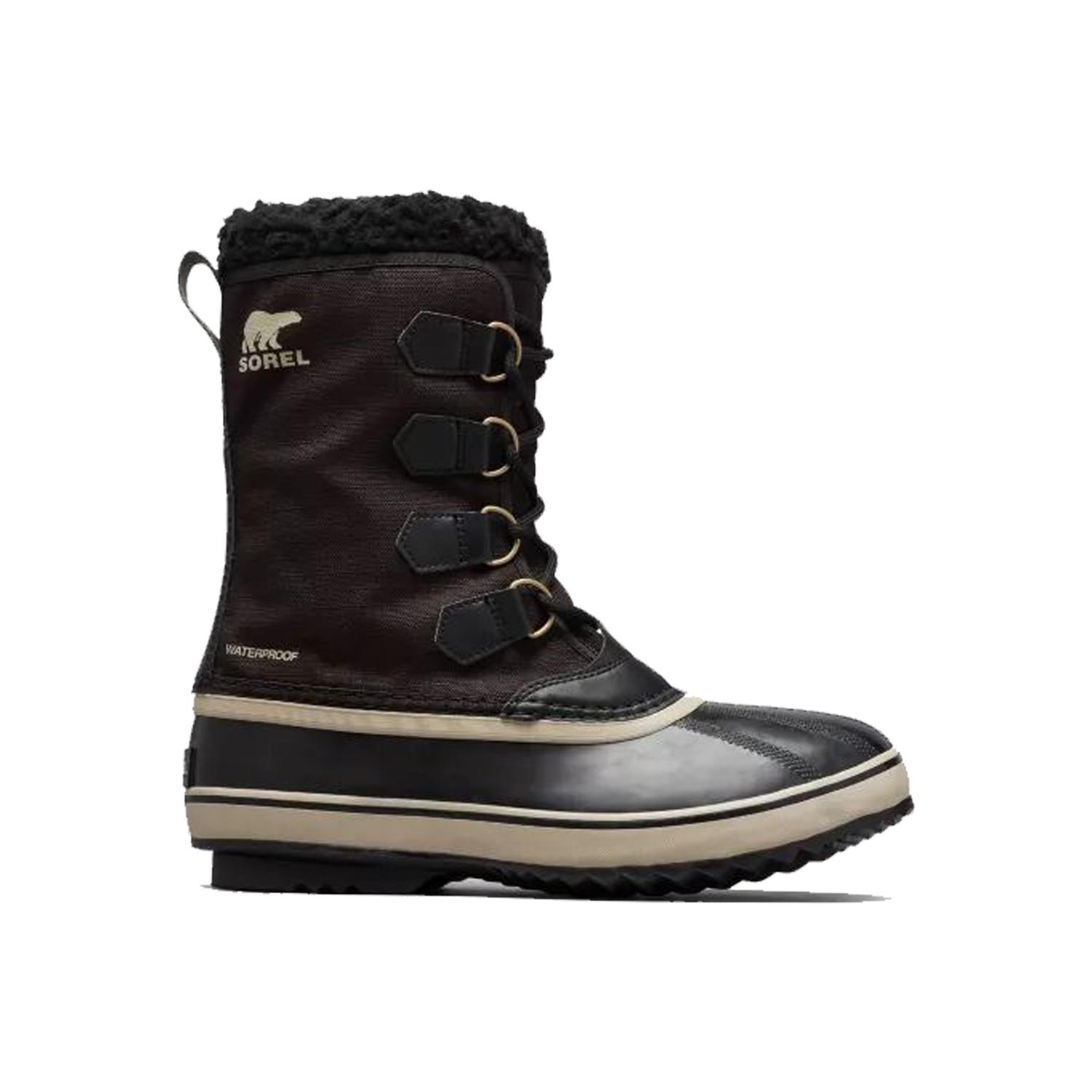Sorel 1964 Pac Nylon Erkek Siyah Kar Botu