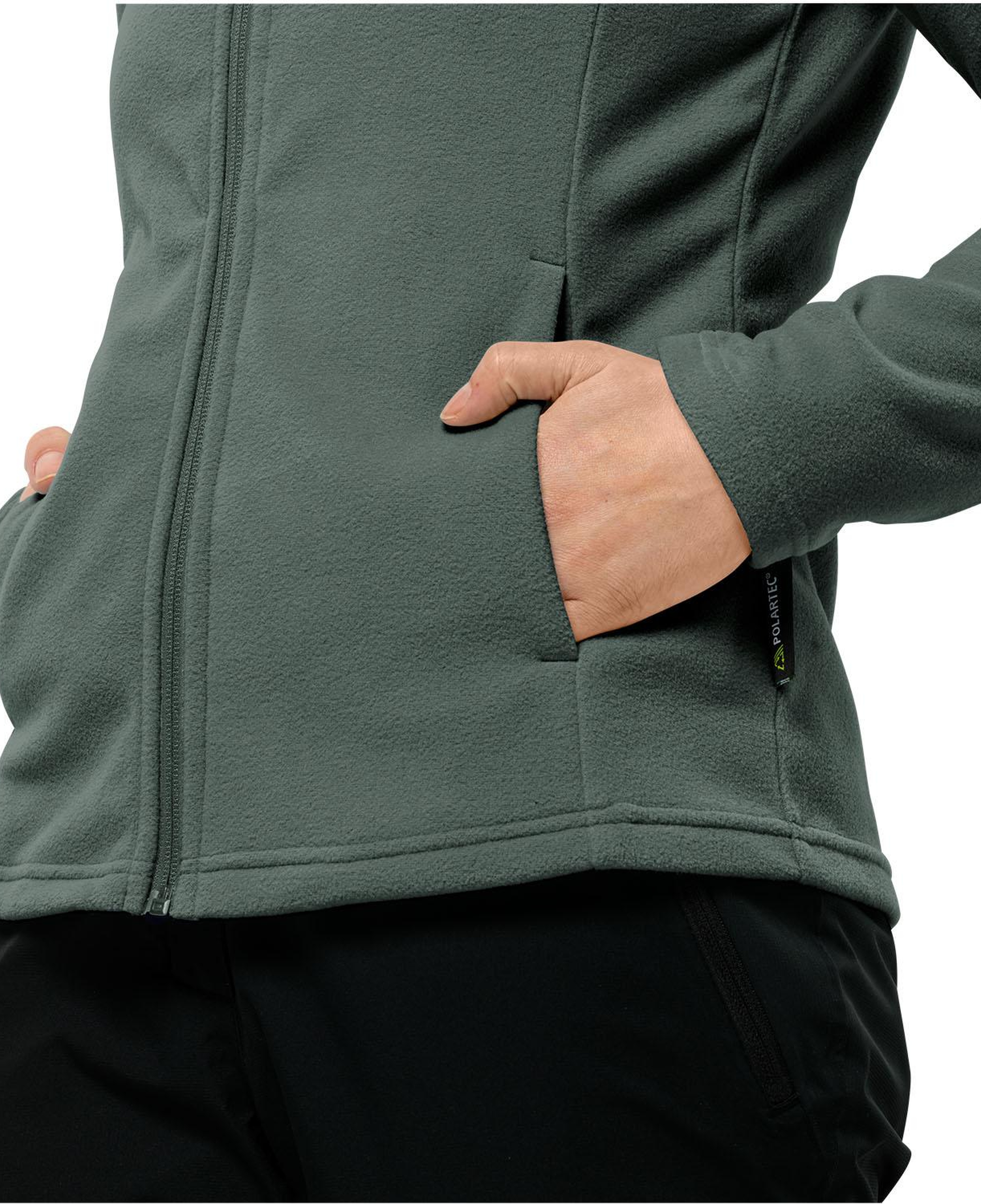 Jack Wolfskin Taunus Fz Kadın Bej Polar Ceket