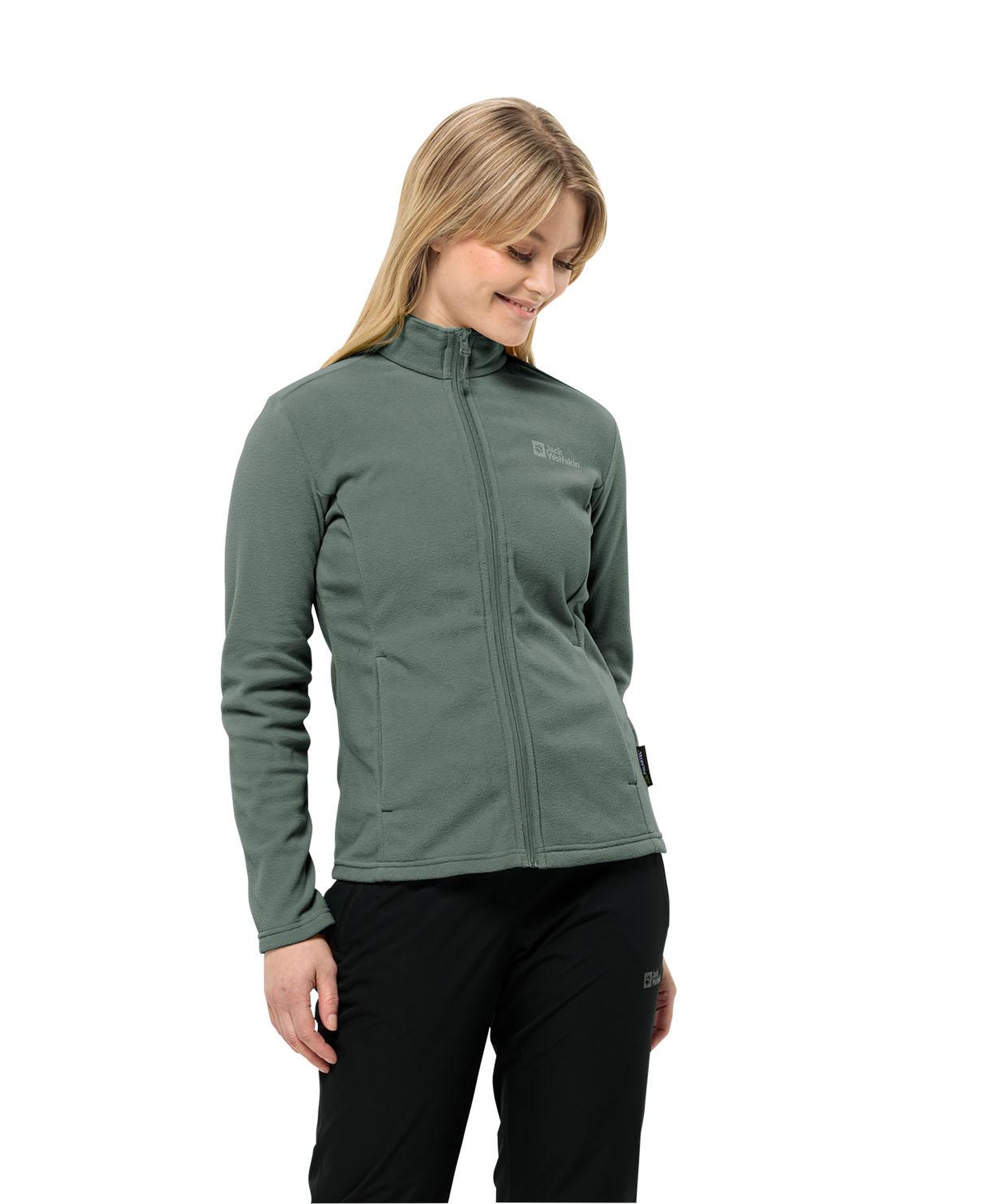 Jack Wolfskin Taunus Fz Kadın Bej Polar Ceket