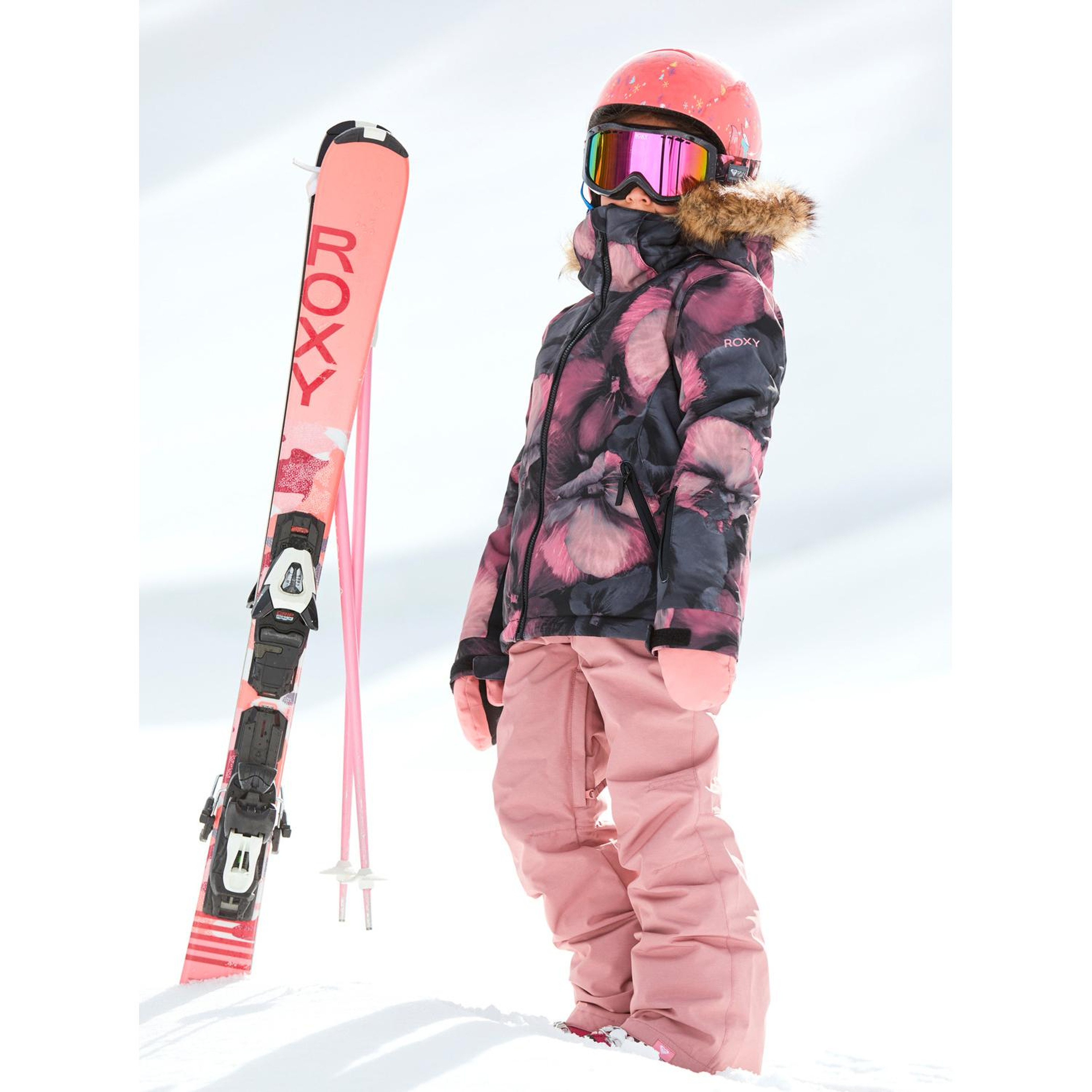 Roxy Jet Ski Kız Çocuk Siyah Snowboard Ceketi