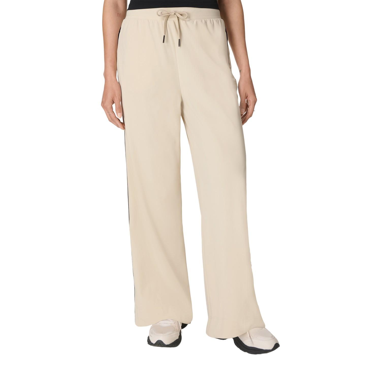 Sweaty Betty Explorer Wide Leg 30 Trouser Kadın Bej Pantolon