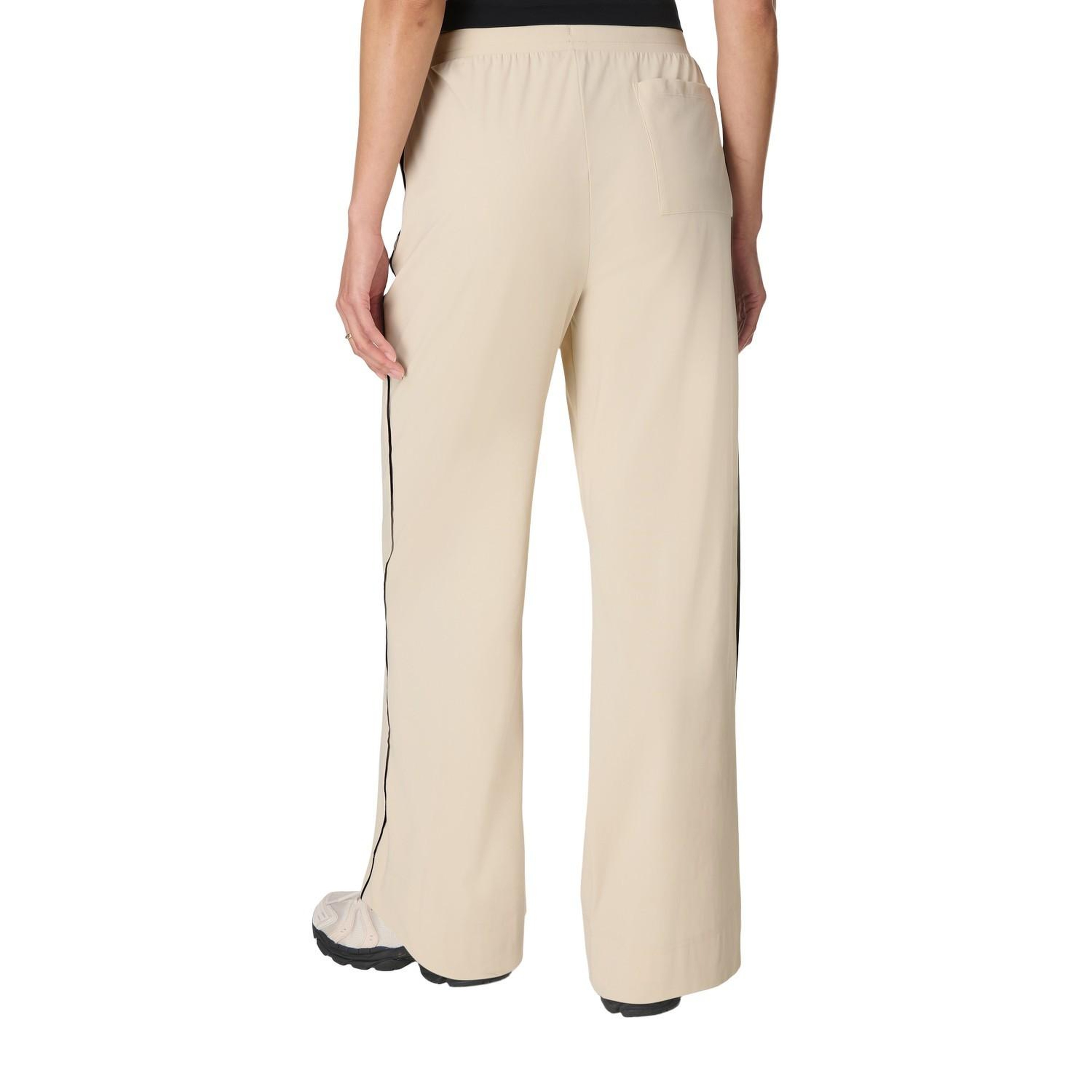 Sweaty Betty Explorer Wide Leg 30 Trouser Kadın Bej Pantolon