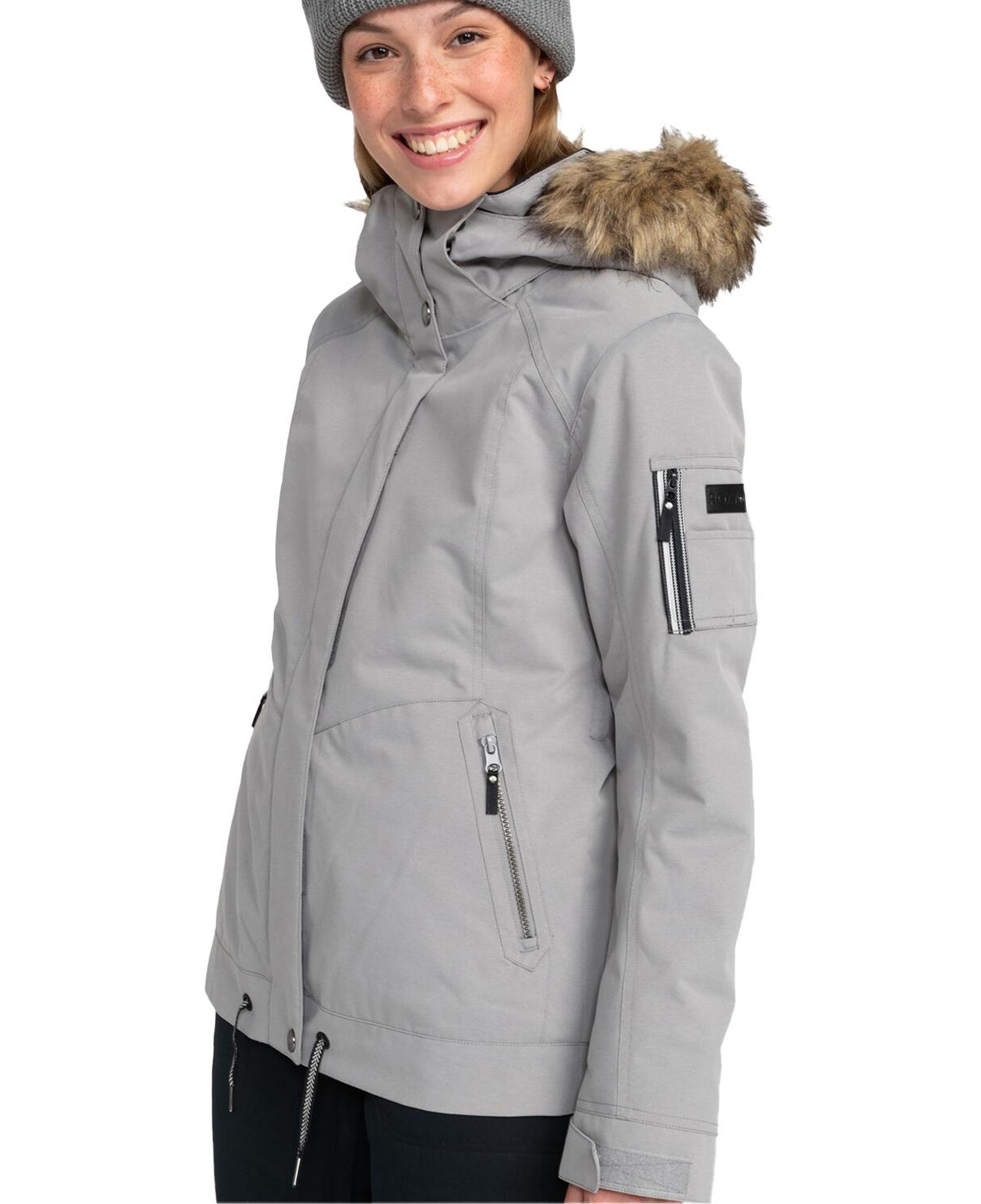 Roxy Meade Kadın Gri Snowboard Ceketi
