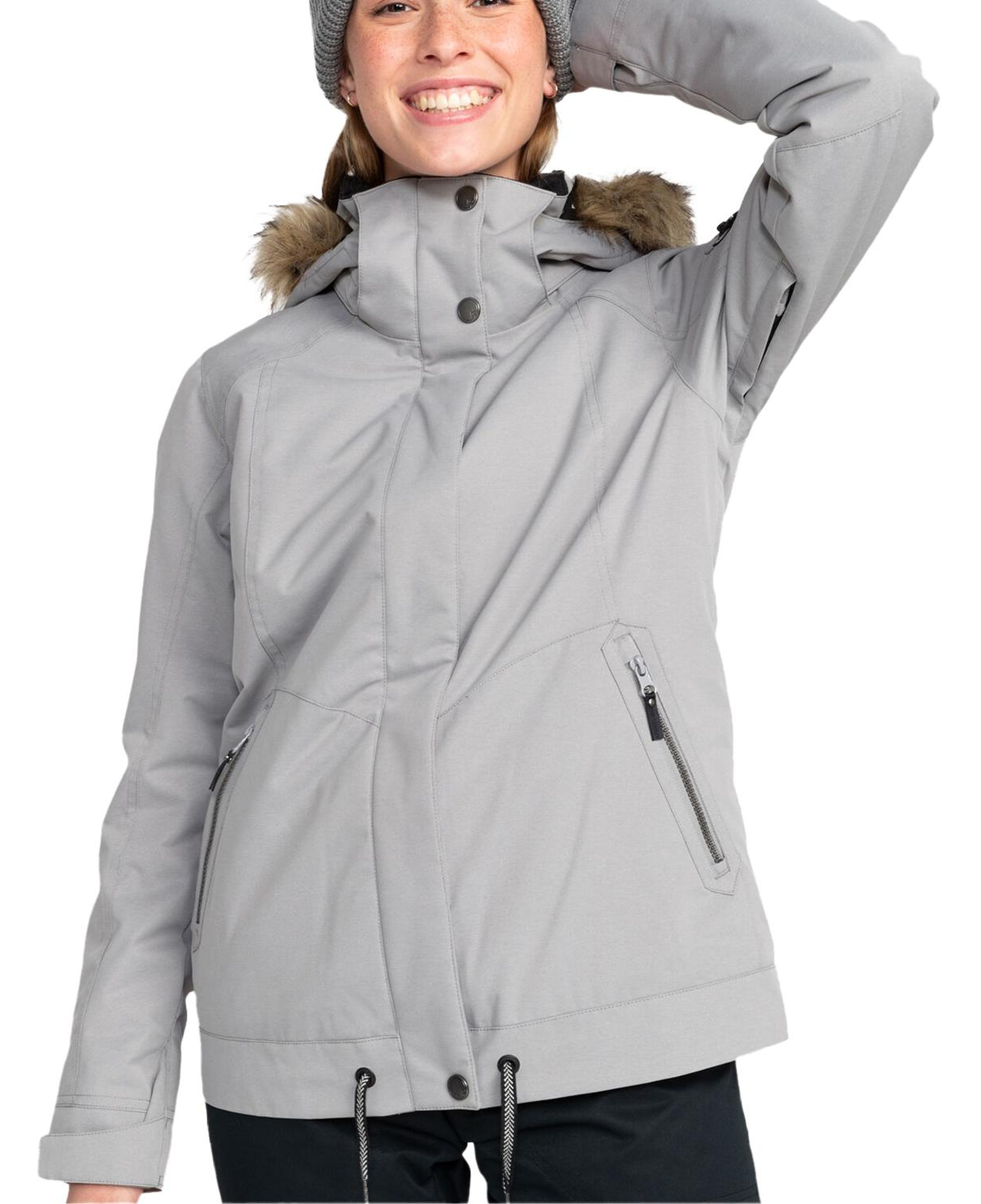 Roxy Meade Kadın Gri Snowboard Ceketi