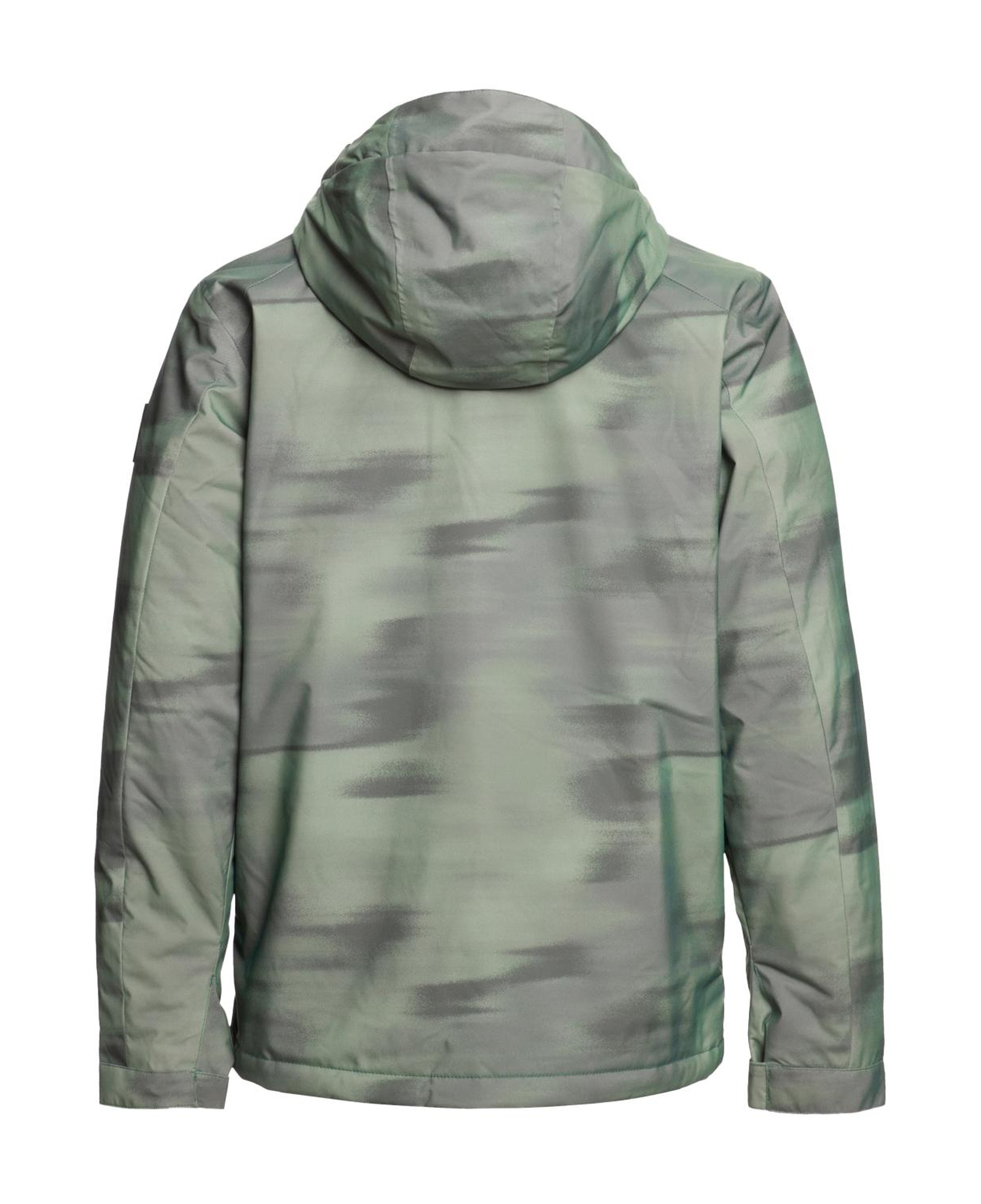 Quiksilver Mission Printed Erkek Yeşil Snowboard Ceketi