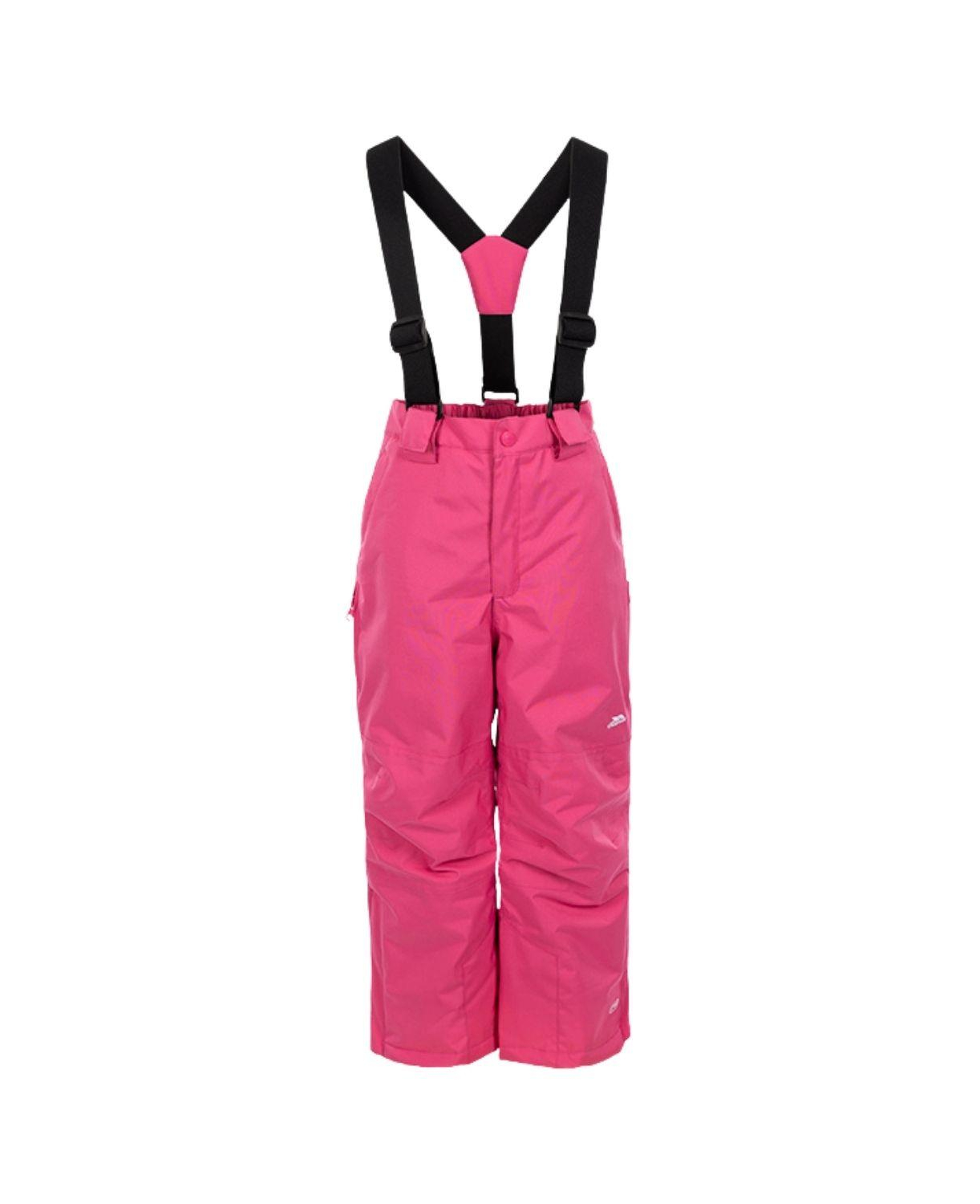 Trespass Rumi - Ski Unisex Çocuk Pembe Kayak Pantolonu