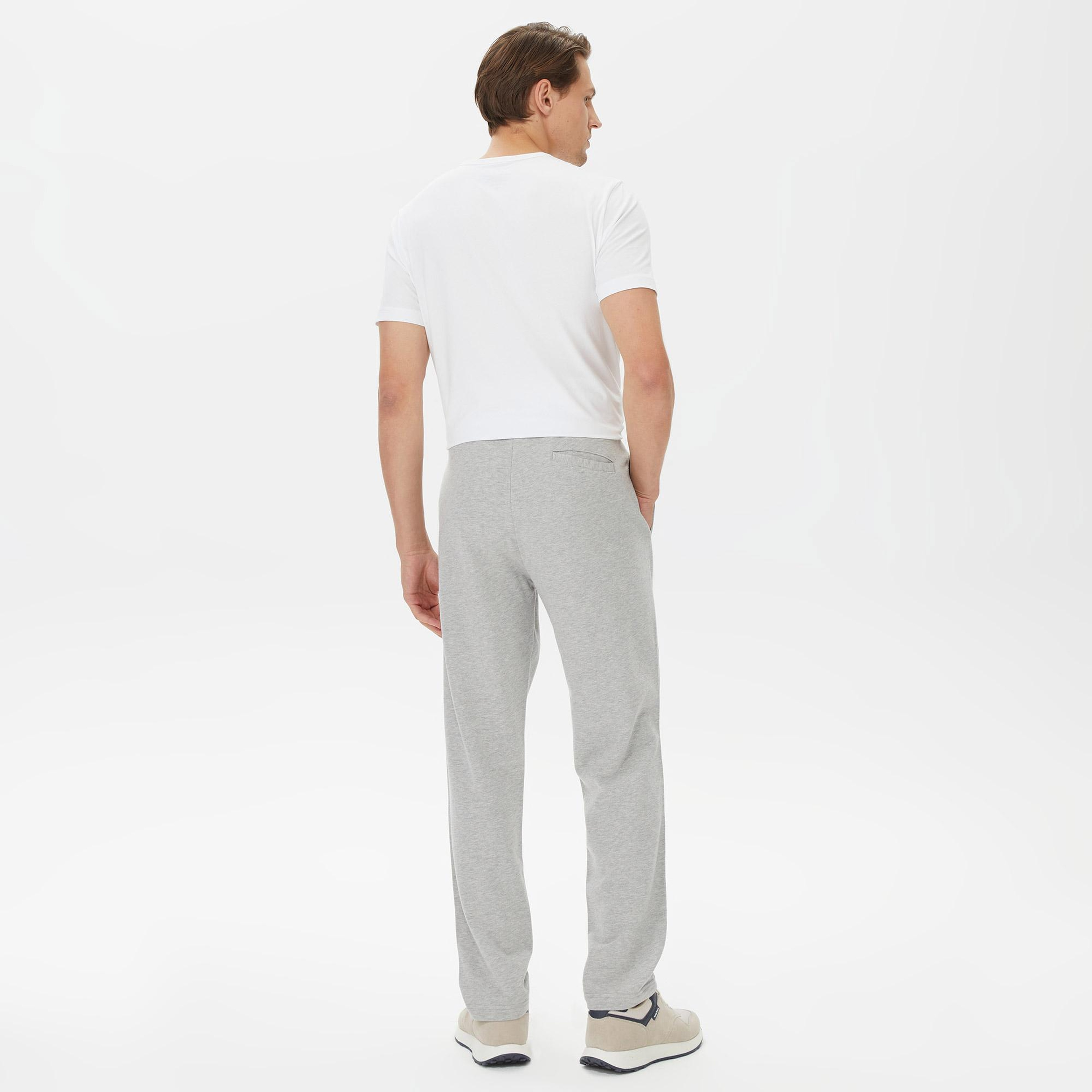 Nautica Erkek Gri Standart Fit Eşofman Altı