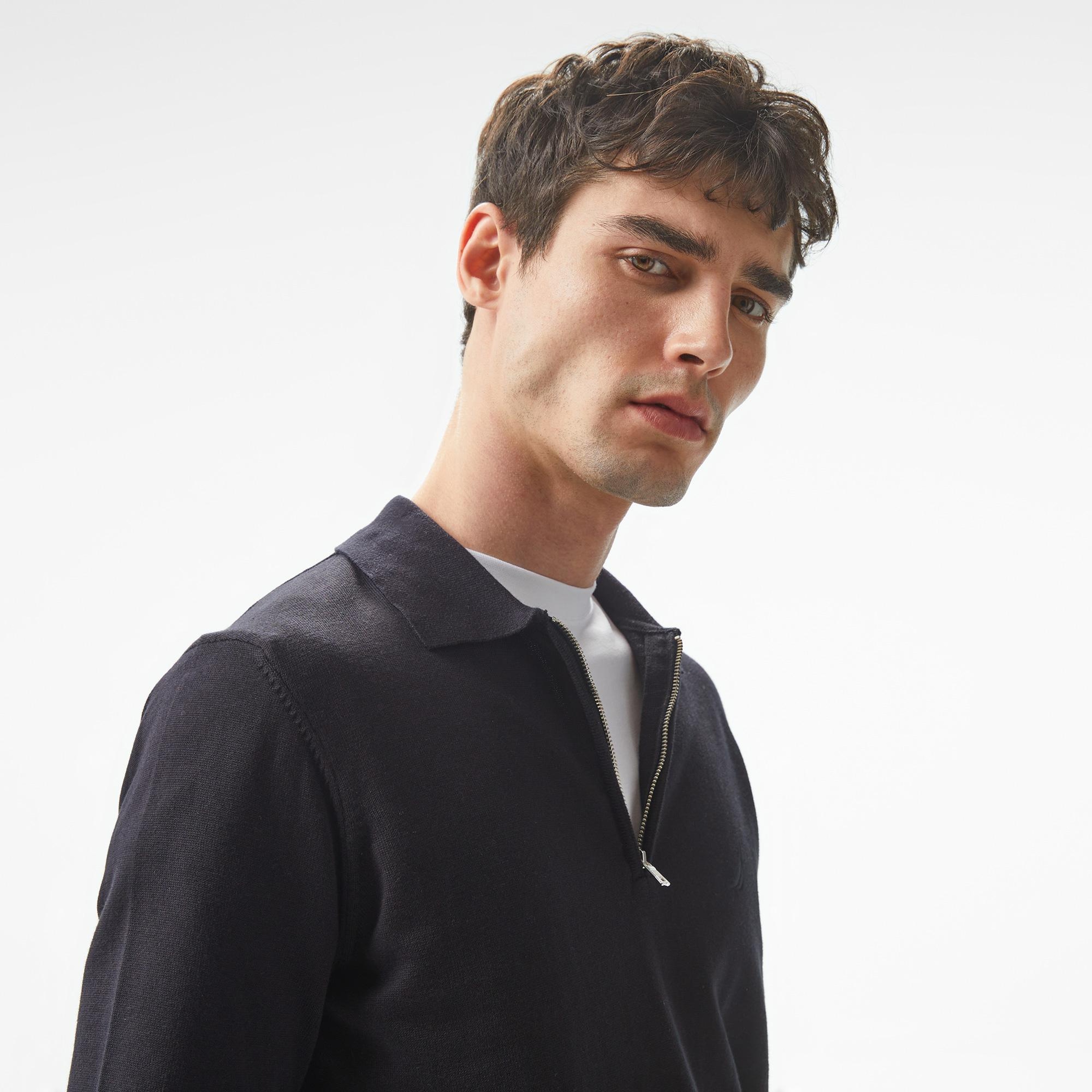 Nautica Erkek Siyah Regular Fit Kazak