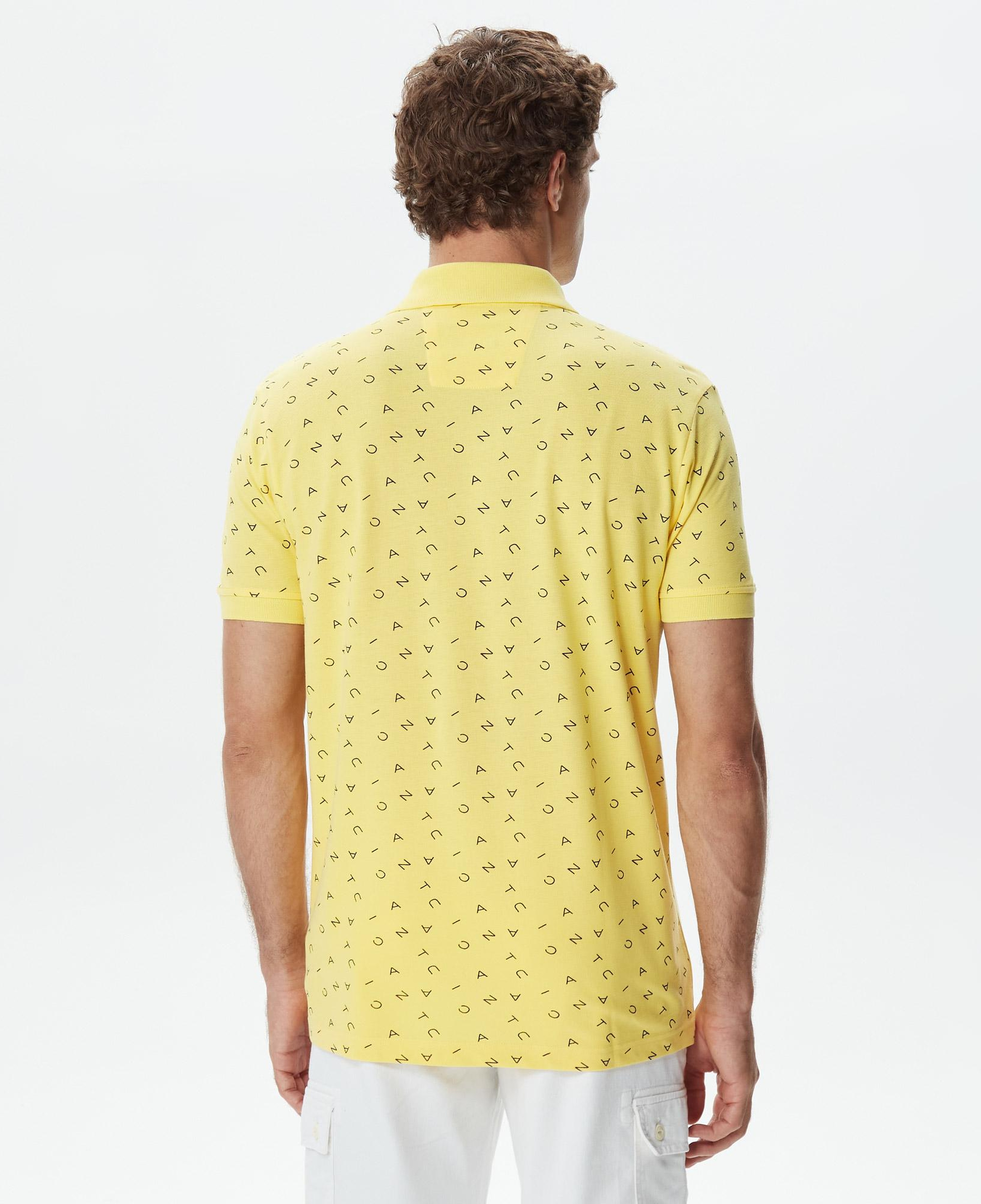 Nautica Erkek Sarı Kısa Kollu Polo Yaka T-Shirt