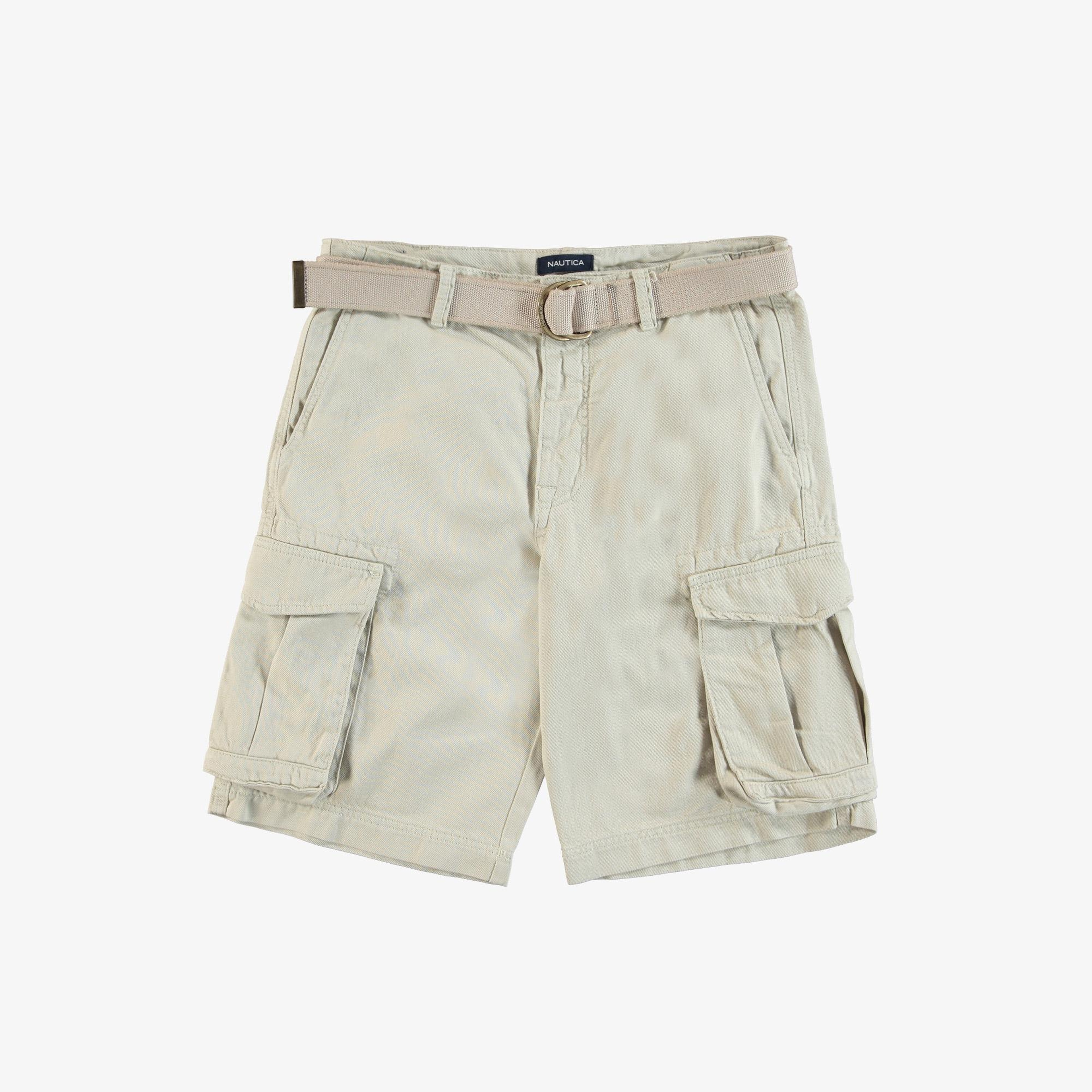Nautica Erkek Krem Bermuda Şort