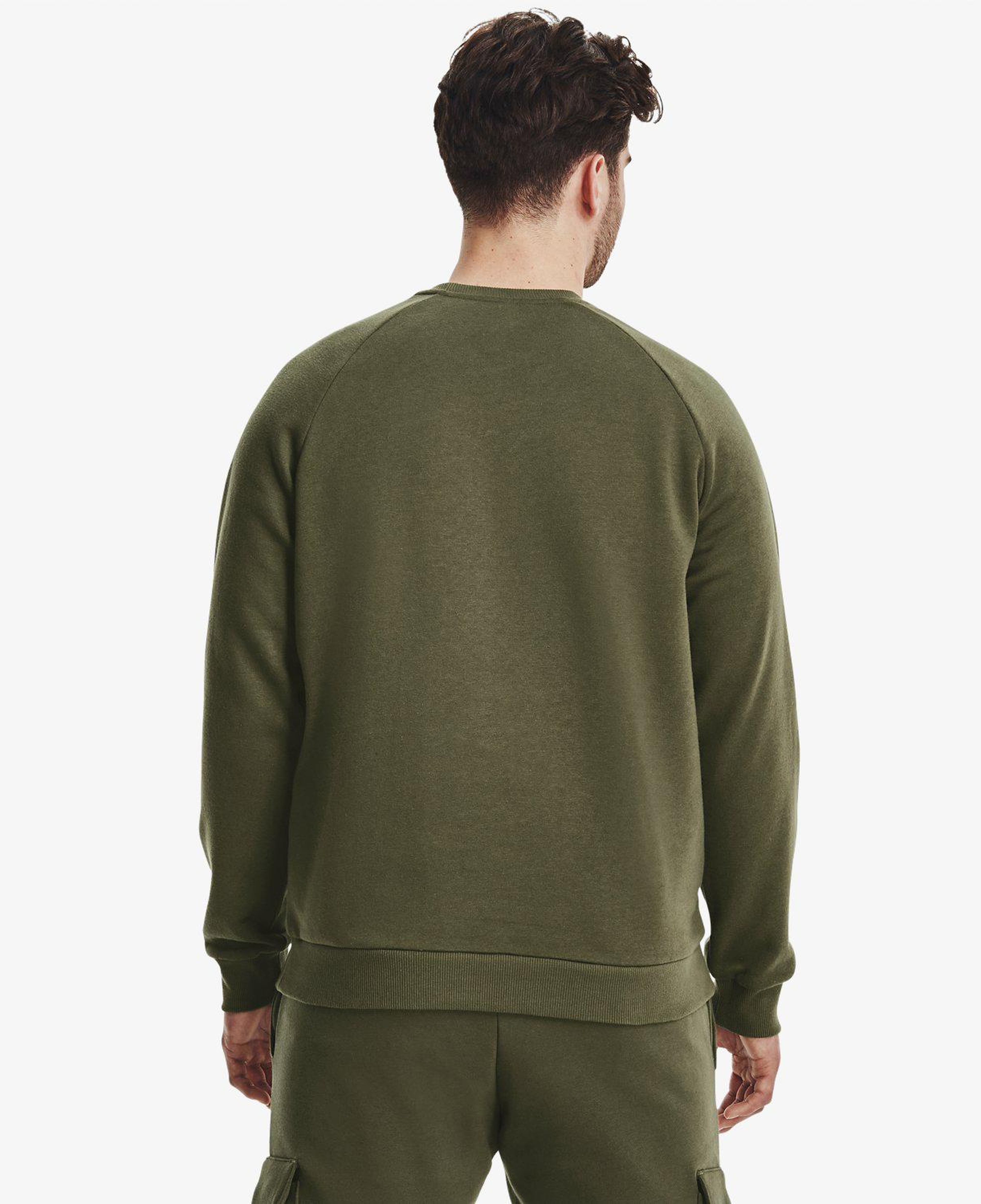 Under Armour Rival Fleece Erkek Yeşil Günlük Sweatshirt