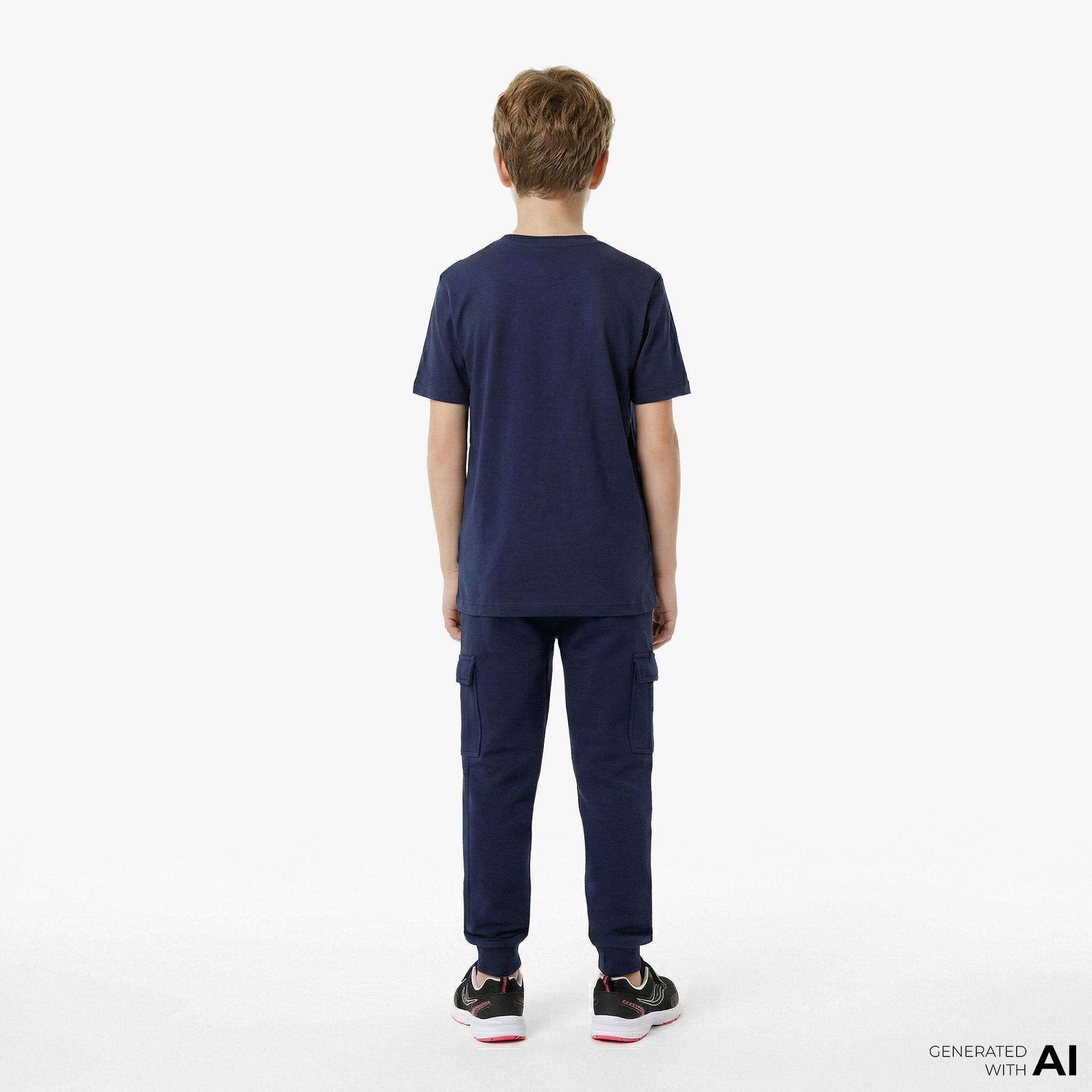 Energetics Derrik Çocuk Lacivert Günlük T-Shirt