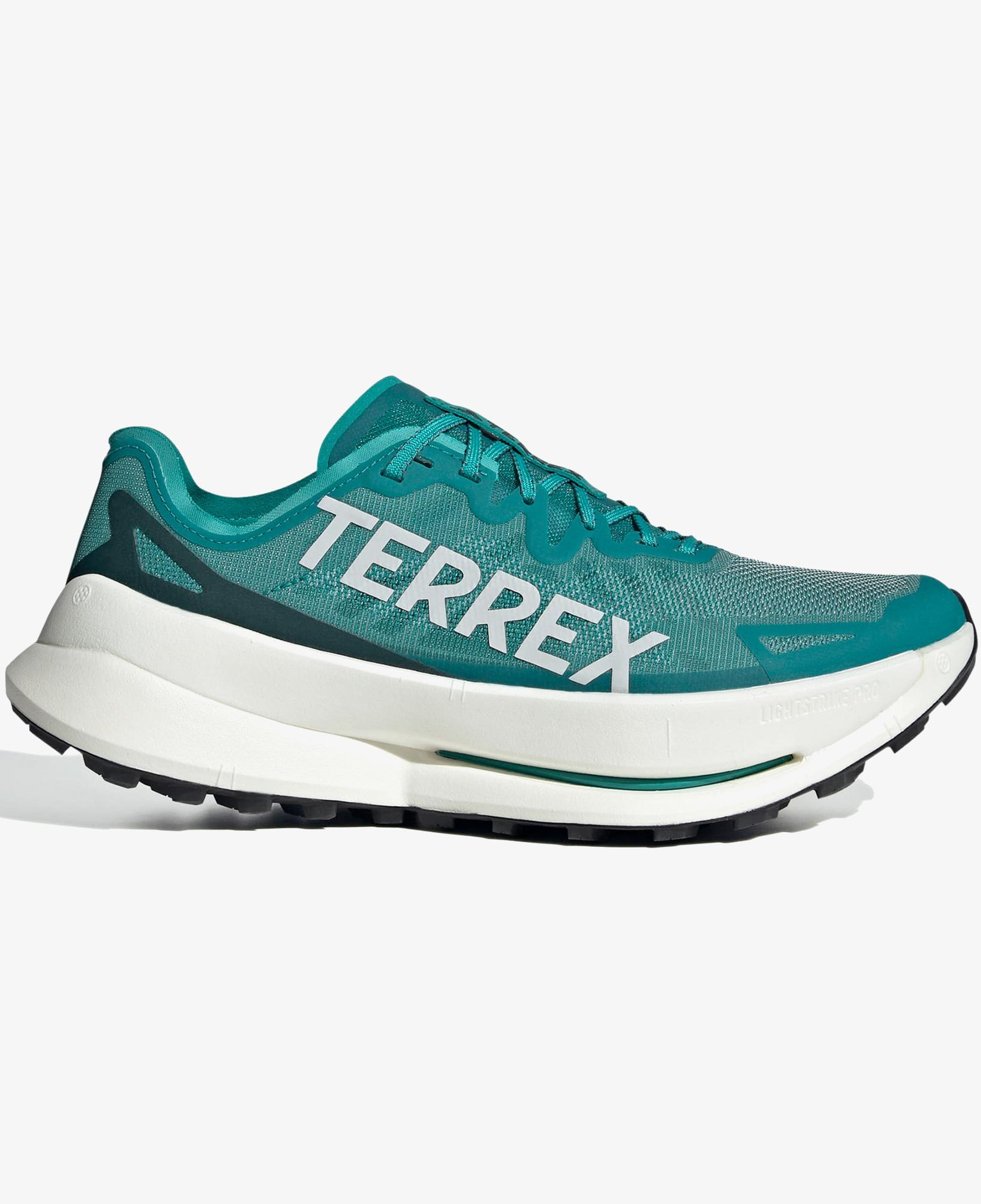 adidas Terrex Agravic Speed Ultra Erkek Yeşil Koşu Ayakkabısı