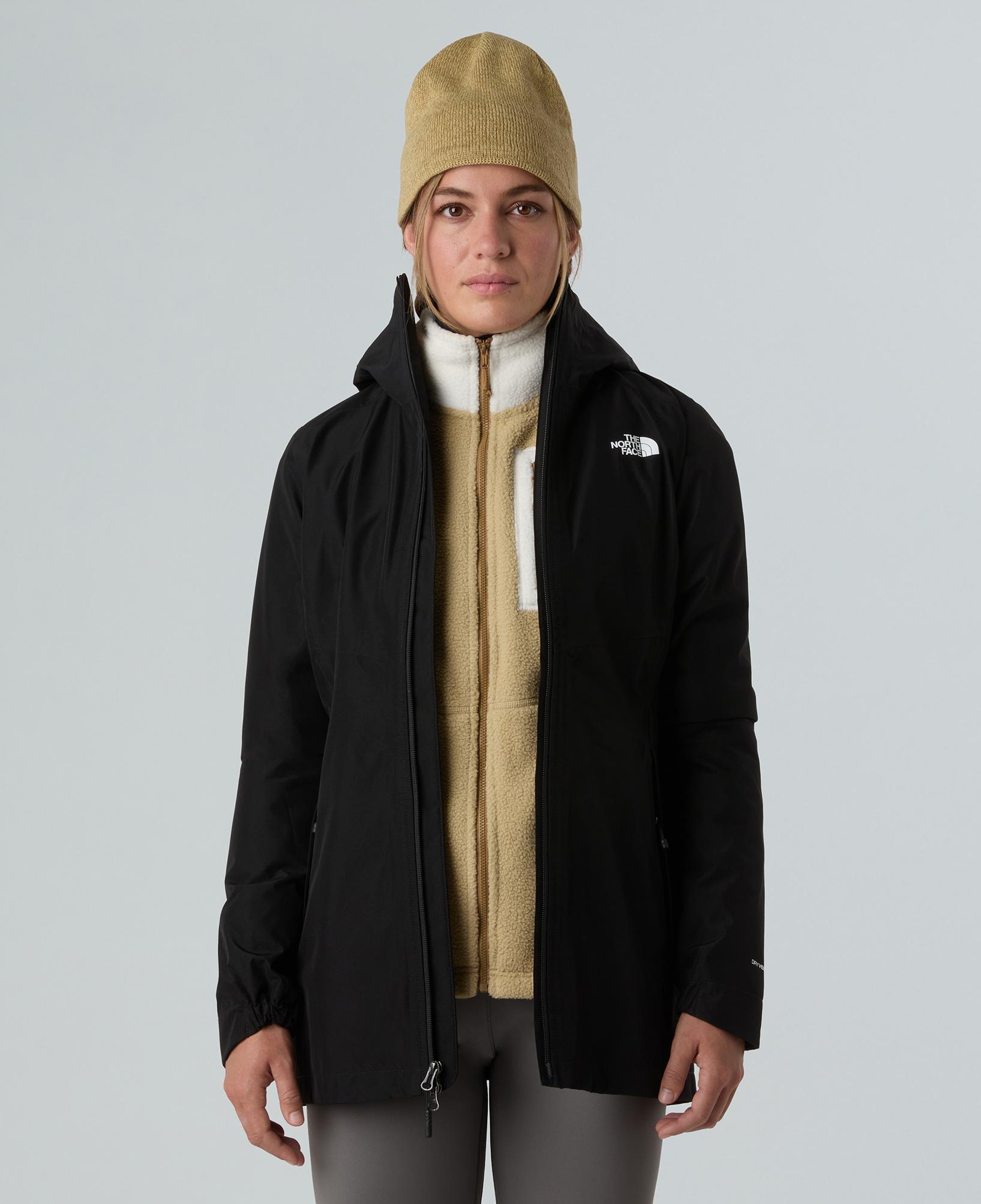 The North Face Hikesteller Parka Shell Kadın Siyah Outdoor Mont