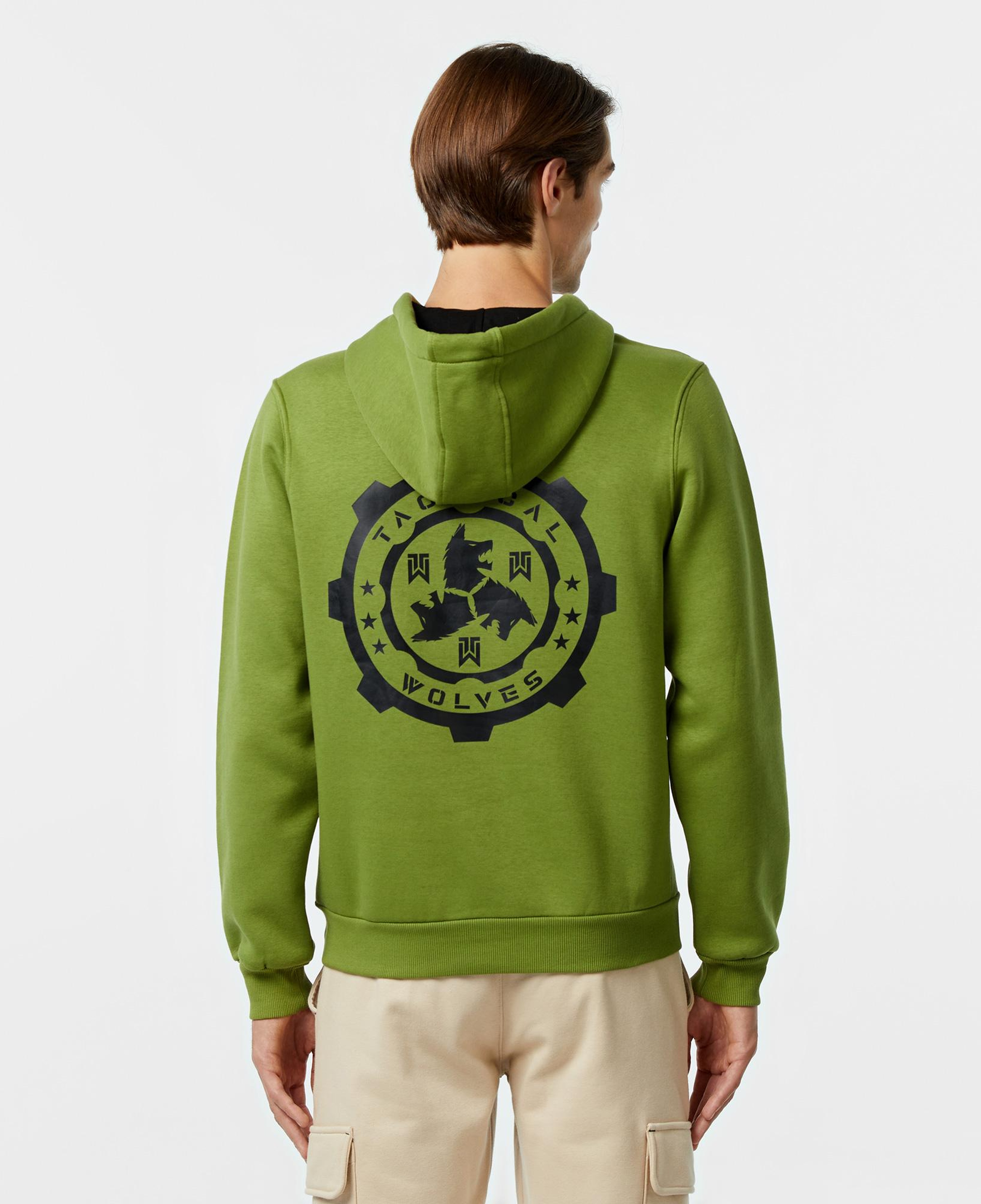 Tactical Wolves Classic Erkek Yeşil Sweatshirt