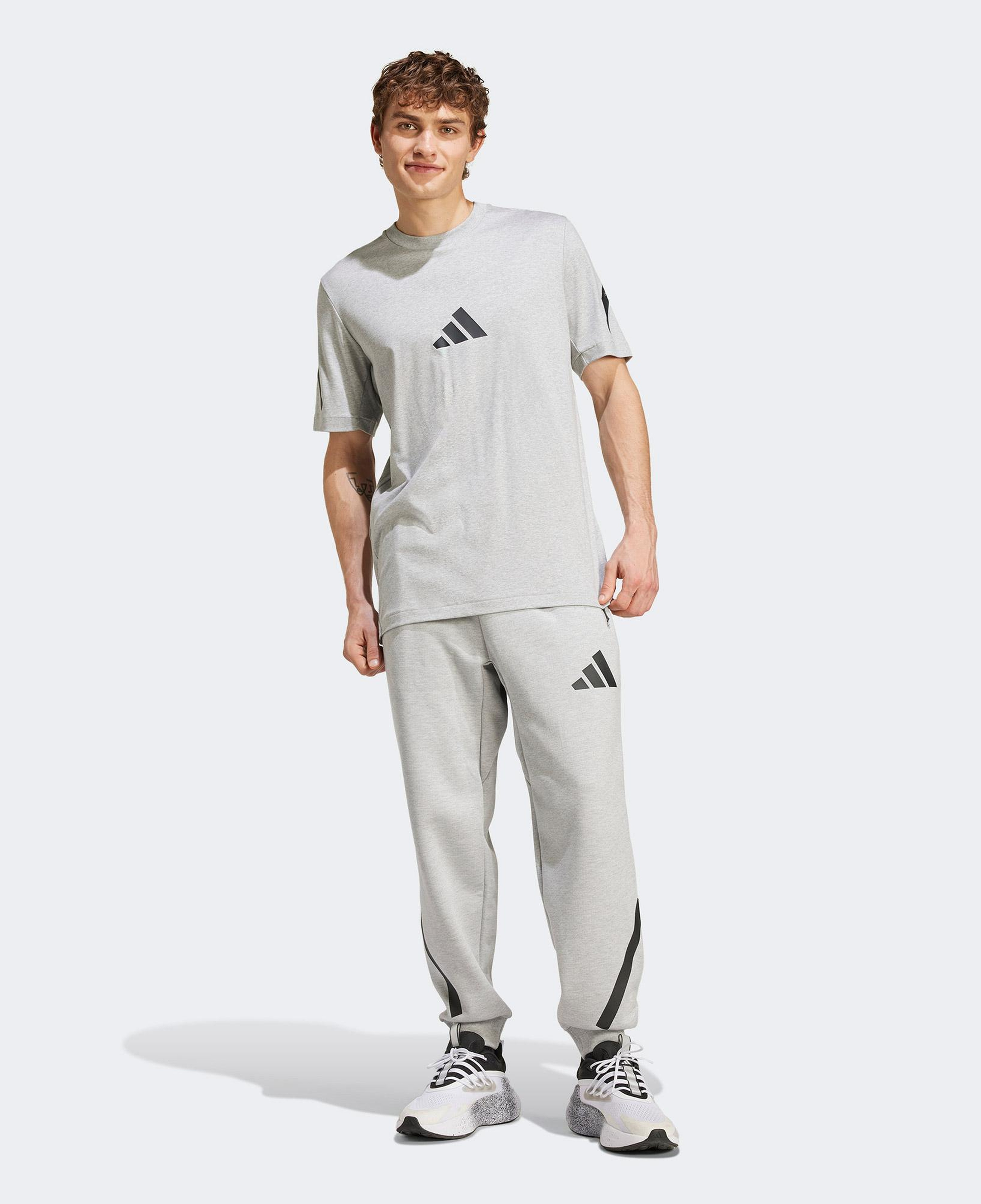 adidas Z.N.E. Erkek Gri T-Shirt