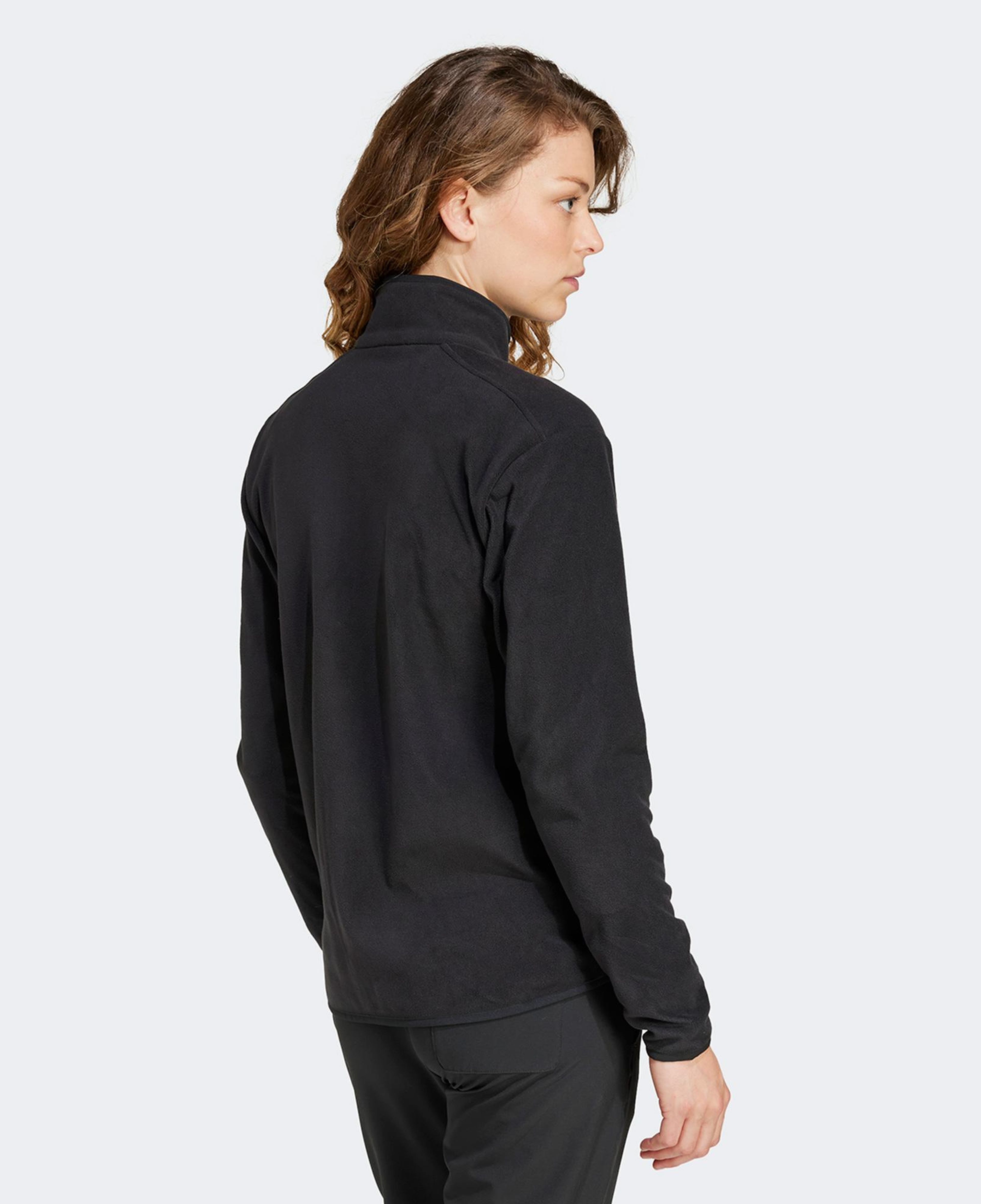 adidas Terrex Multi Fleece Full Zip Kadın Siyah Günlük Sweatshirt