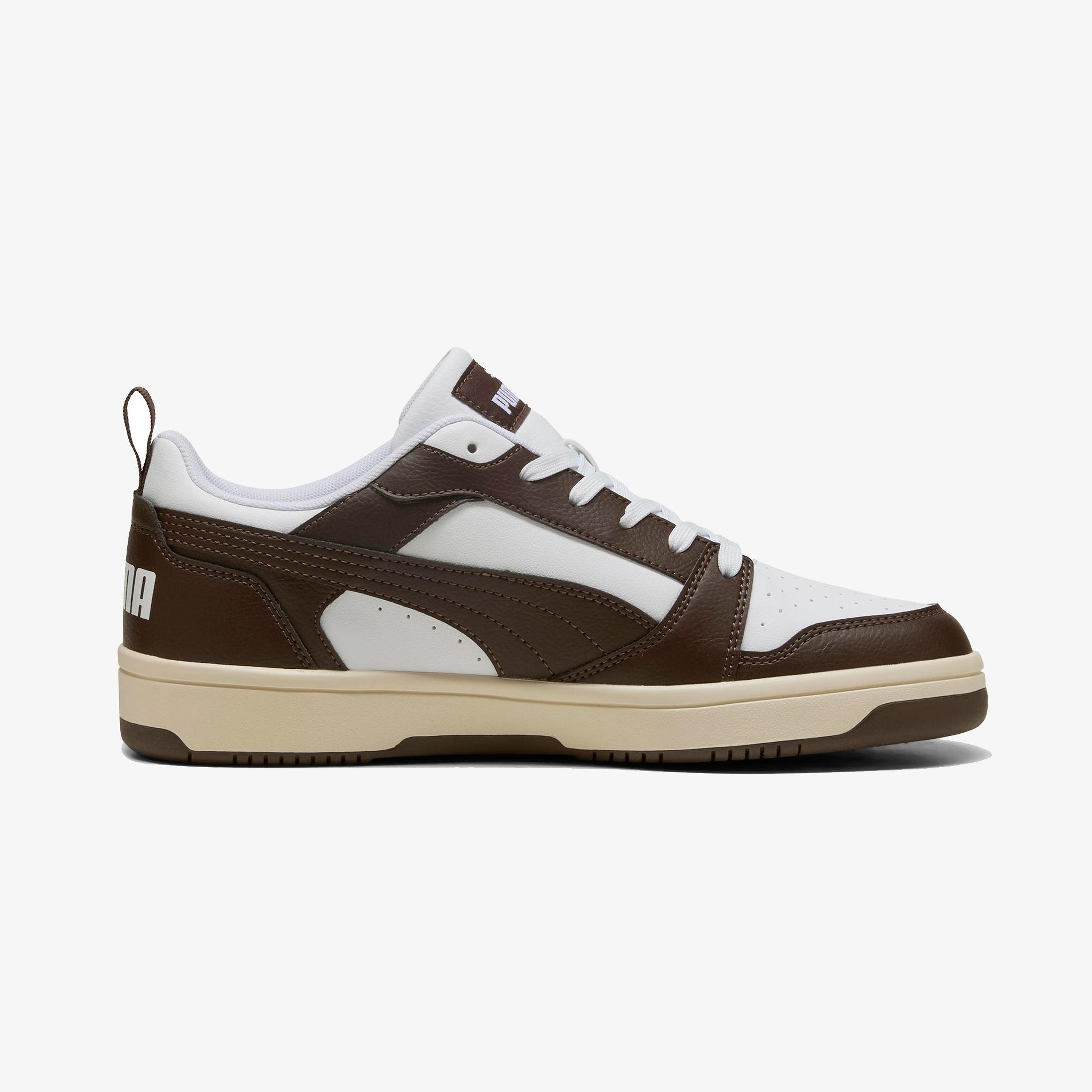 Puma Rebound V6 Low Erkek Beyaz Spor Ayakkabı