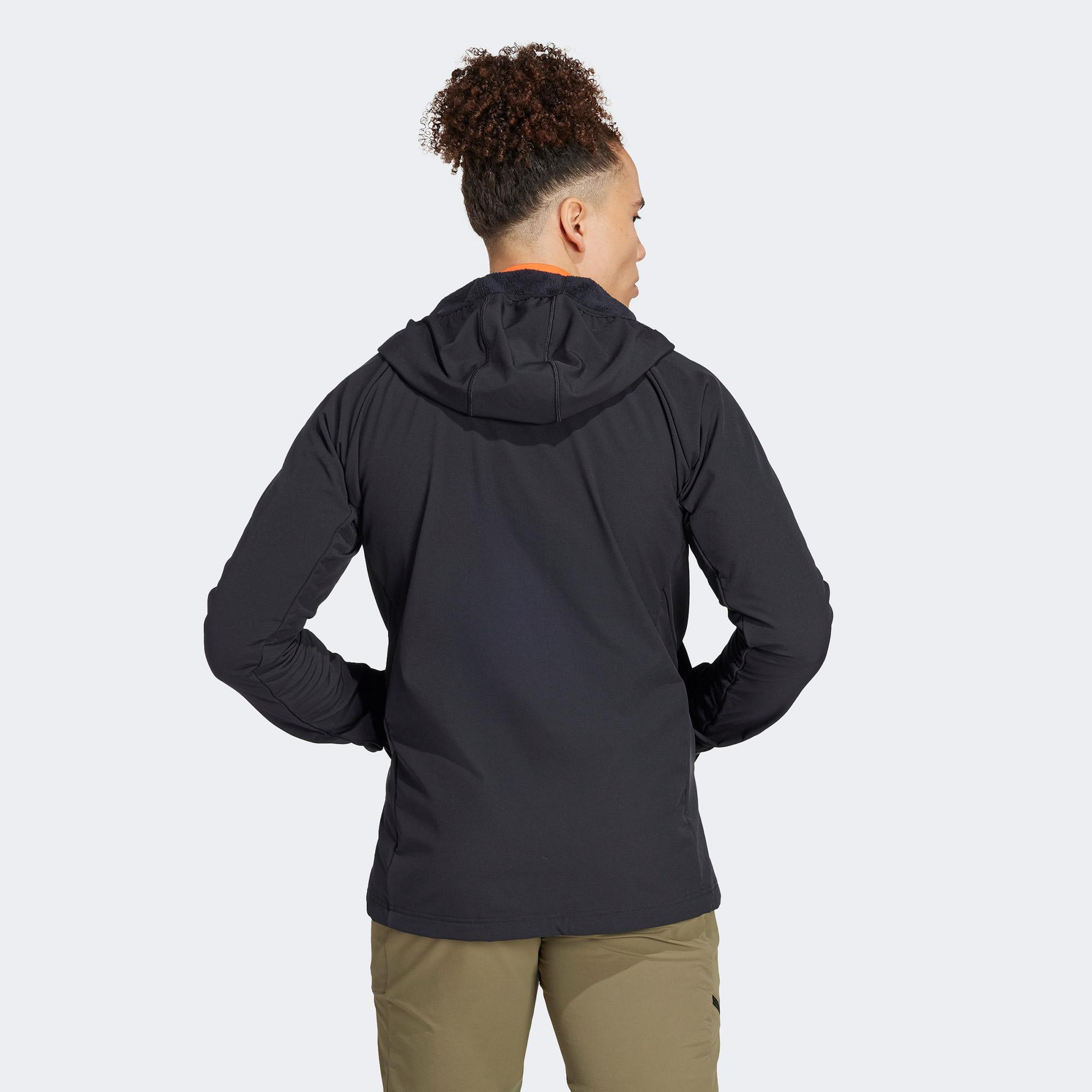 adidas Terrex Xperior Erkek Siyah Koşu Ceket
