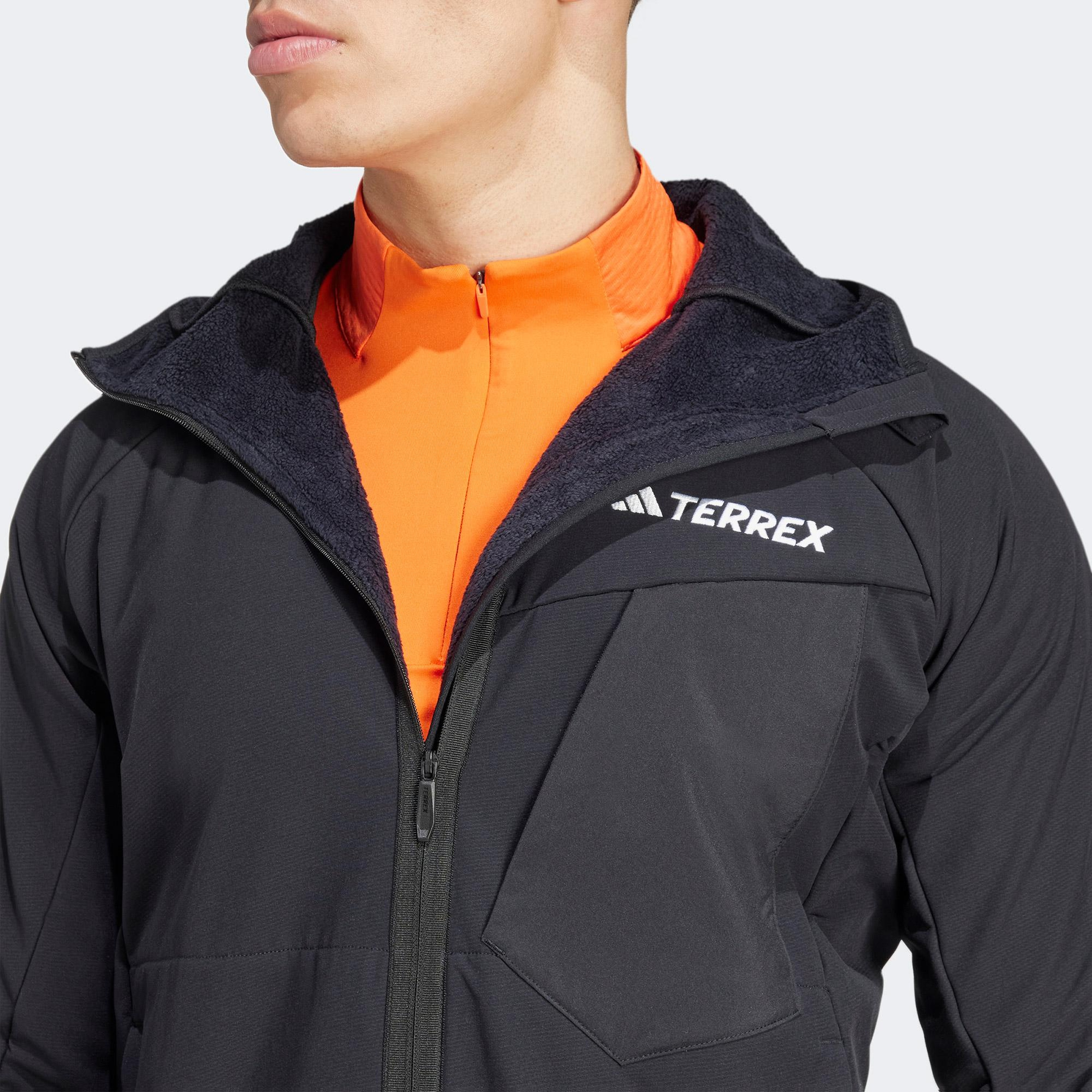 adidas Terrex Xperior Erkek Siyah Koşu Ceket