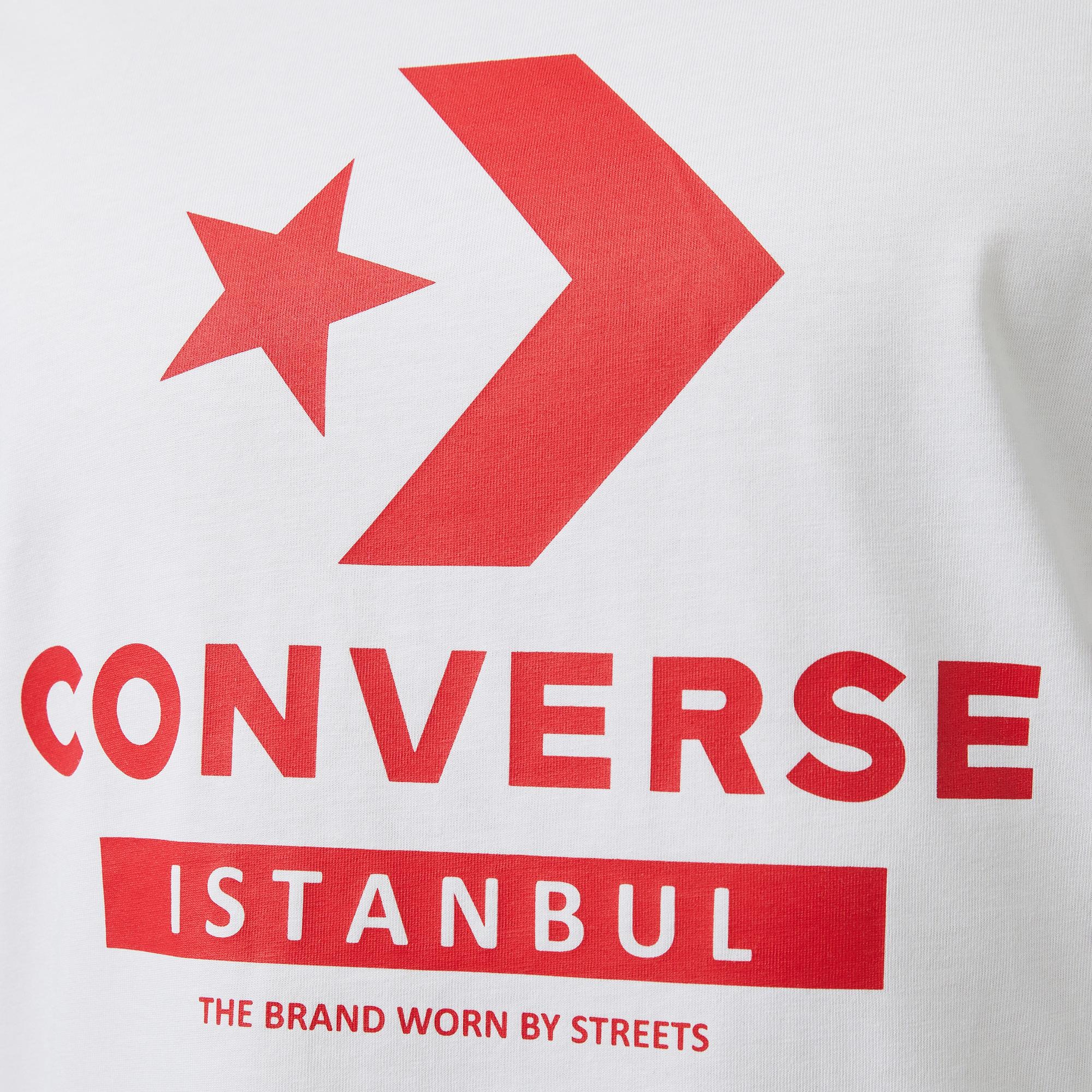 Converse Erkek Beyaz T-Shirt