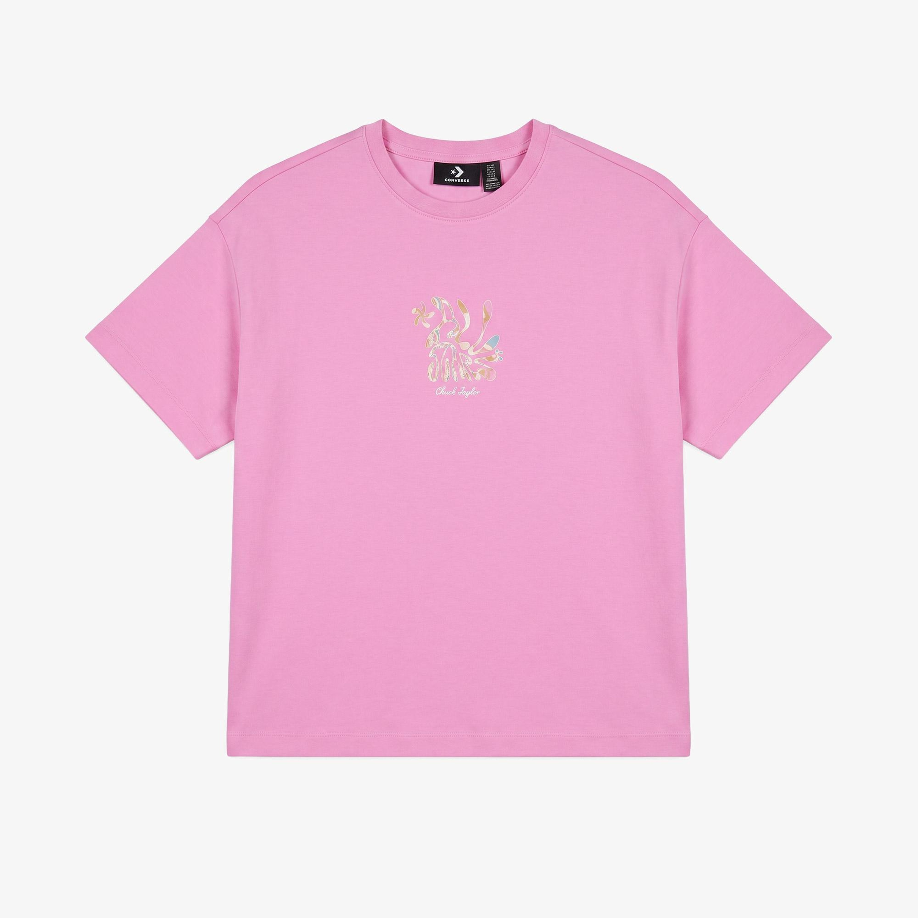 Converse Kadın Pembe T-Shirt