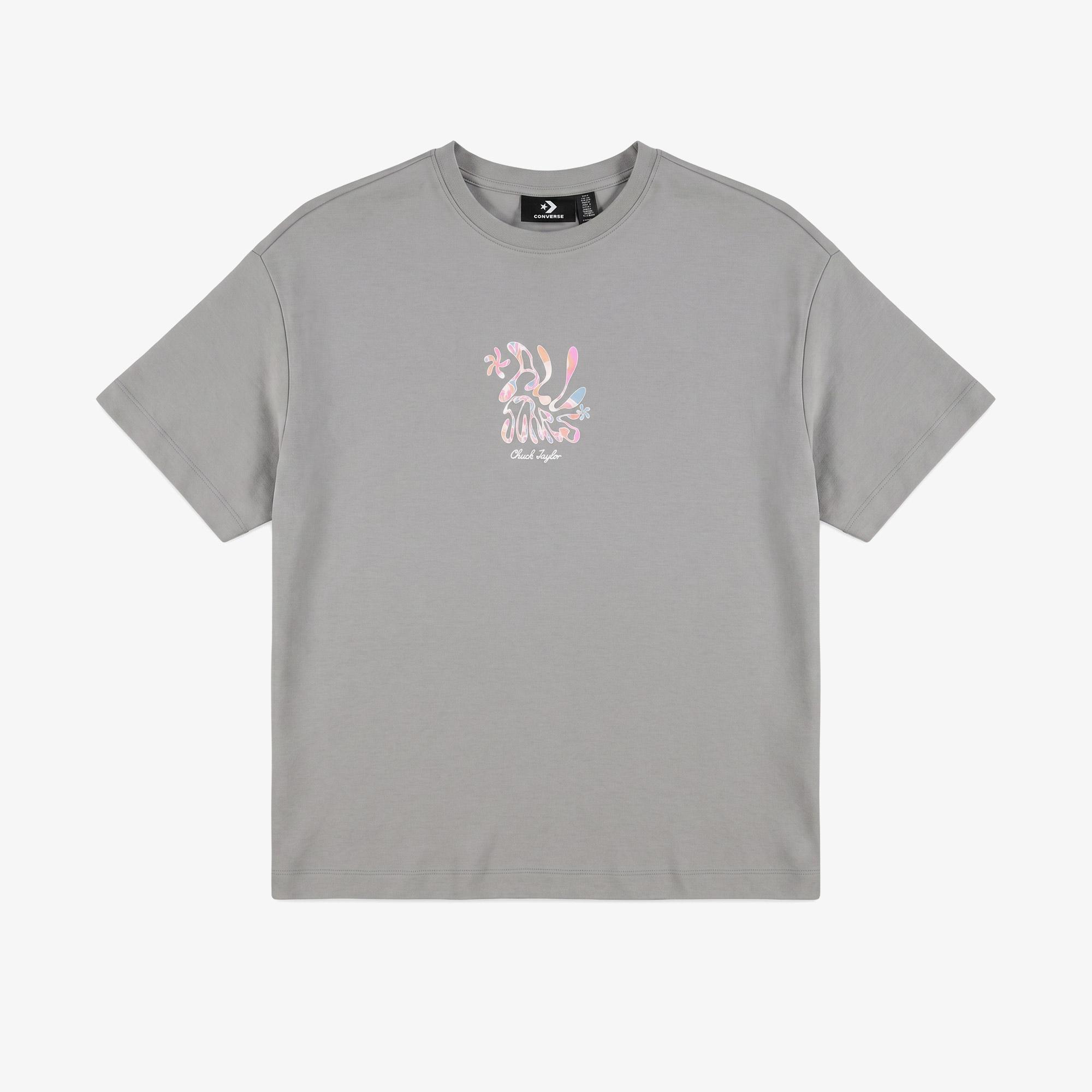 Converse Kadın Gri T-Shirt