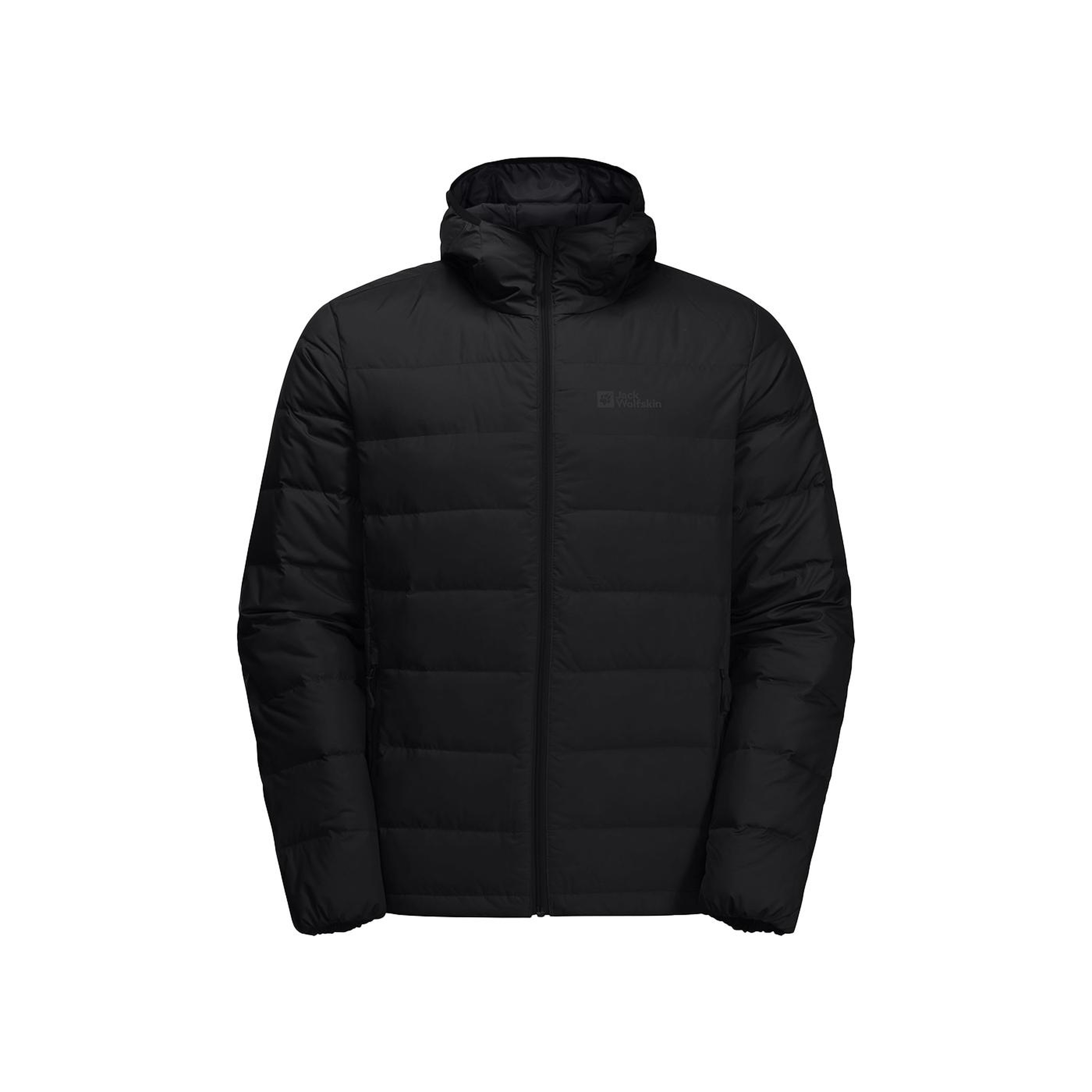 Jack Wolfskin Ather Do Hoody Rds Erkek Siyah Outdoor Ceketi