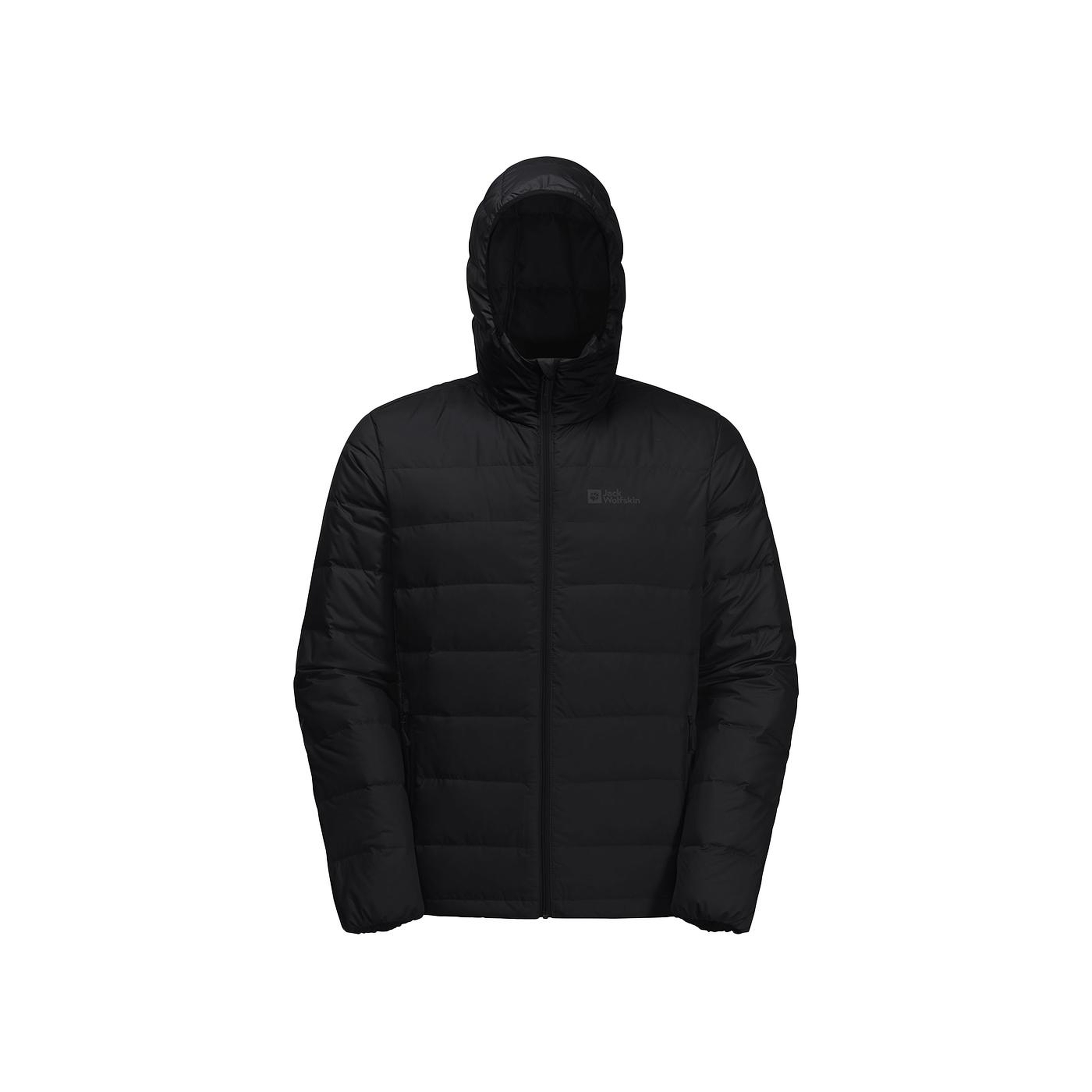 Jack Wolfskin Ather Do Hoody Rds Erkek Siyah Outdoor Ceketi
