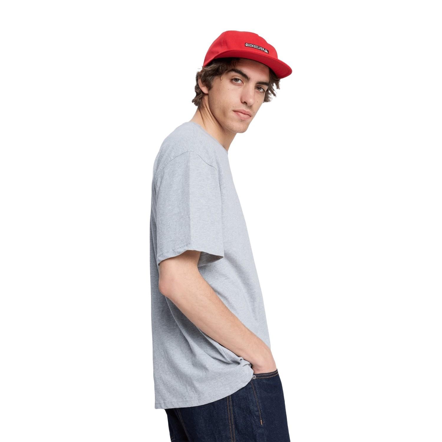 Quiksilver Dna Clicker Erkek Gri Tişört