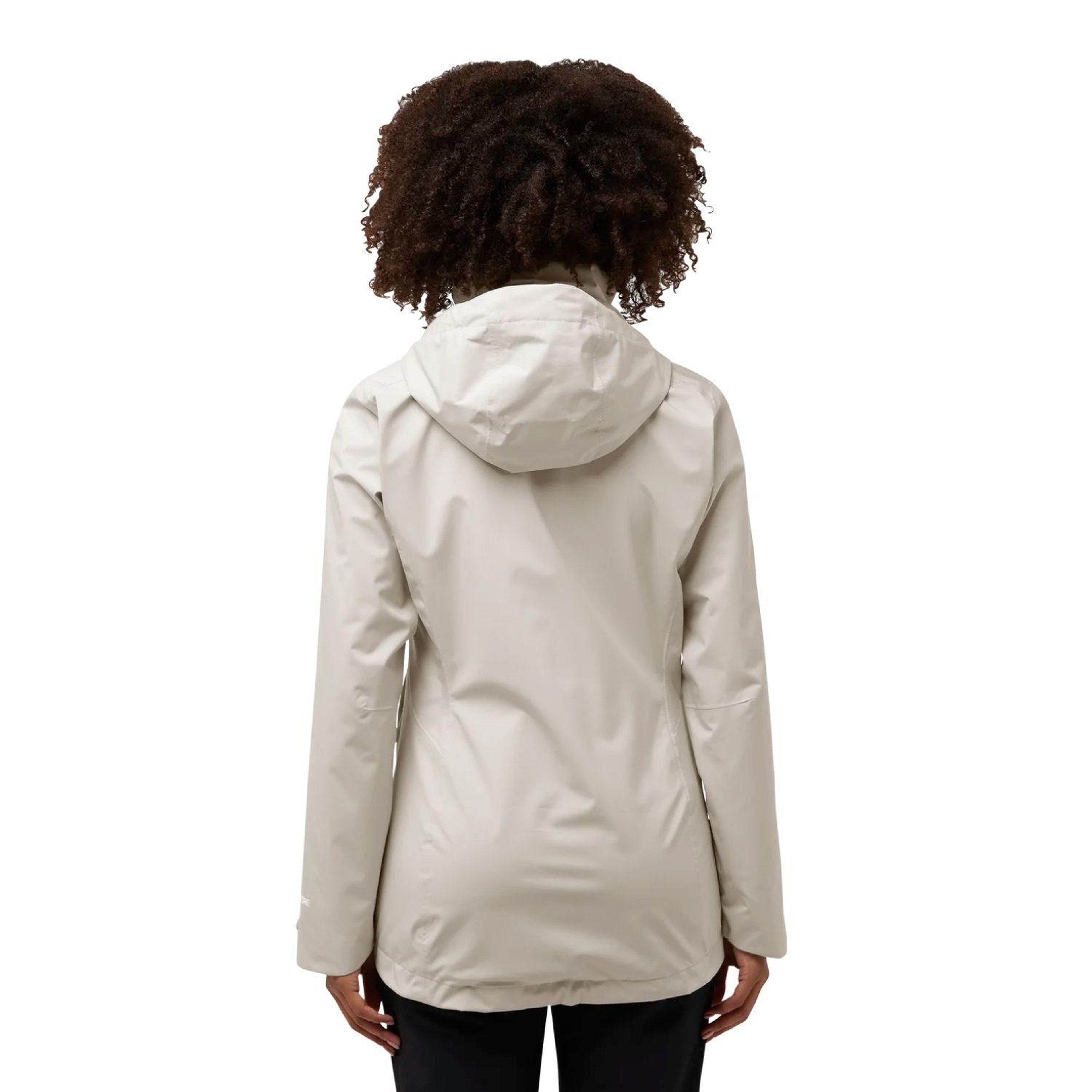 Jack Wolfskin Rotwand 3in1 Kadın Bej Outdoor Ceketi