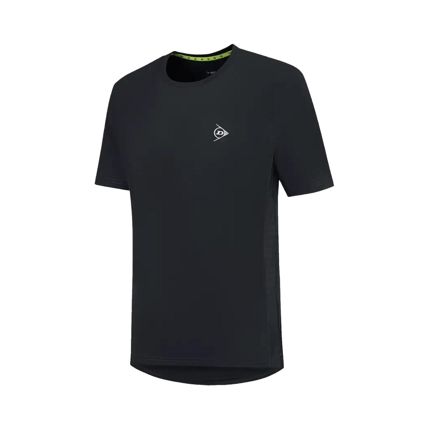 Dunlop D Ap Club Mens Crew Erkek Siyah Tişört