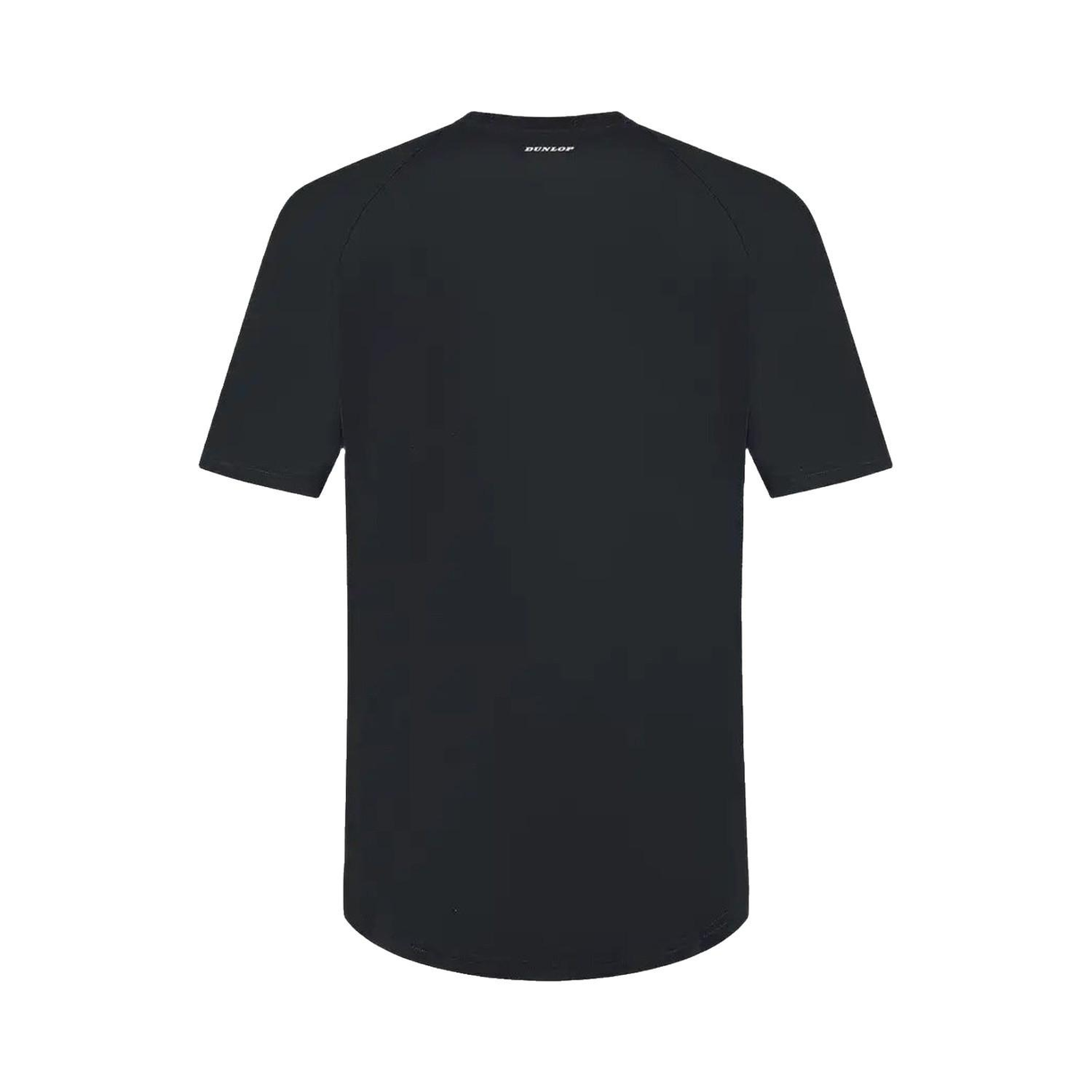 Dunlop D Ap Club Mens Crew Erkek Siyah Tişört
