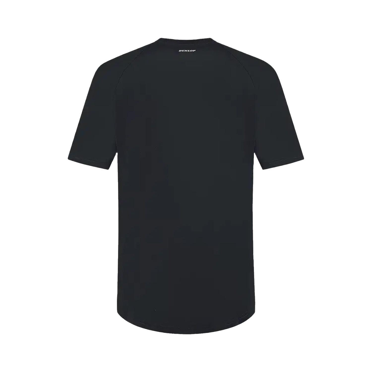 Dunlop D Ap Club Mens Crew Erkek Siyah Tişört
