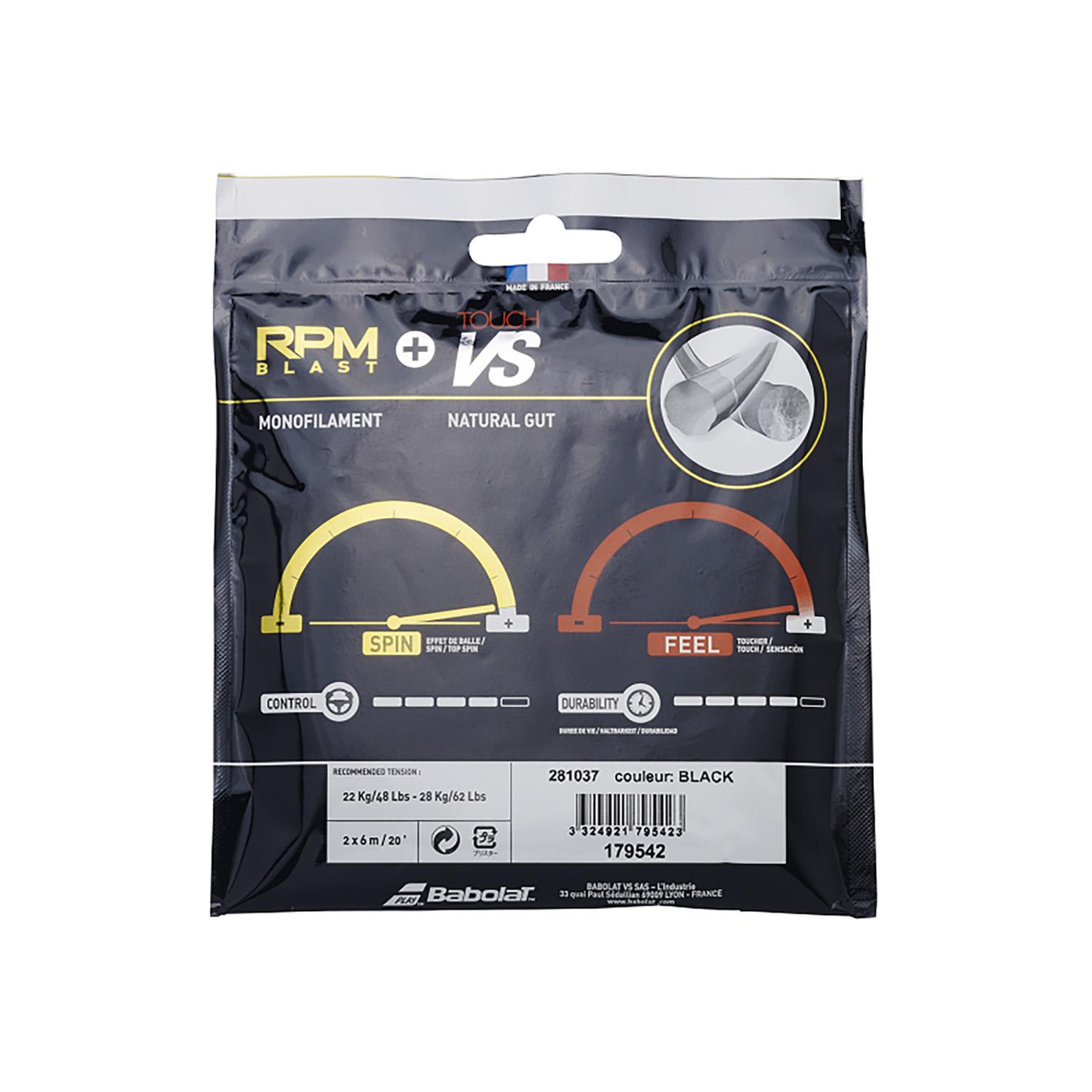 Babolat Hybrid Rpmb 125 + Vs 130 Unisex Kordaj Paket