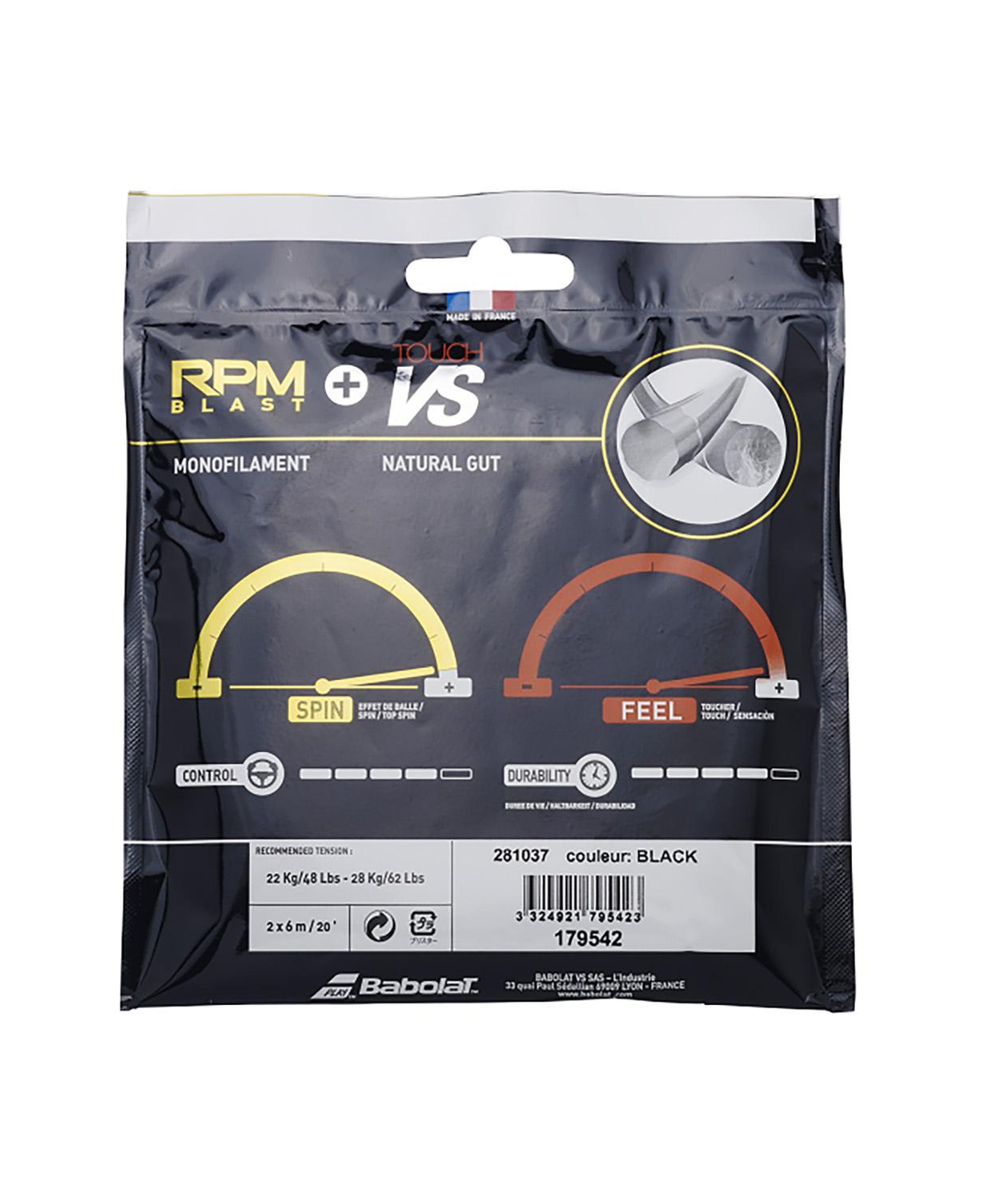 Babolat Hybrid Rpmb 125 + Vs 130 Unisex Kordaj Paket