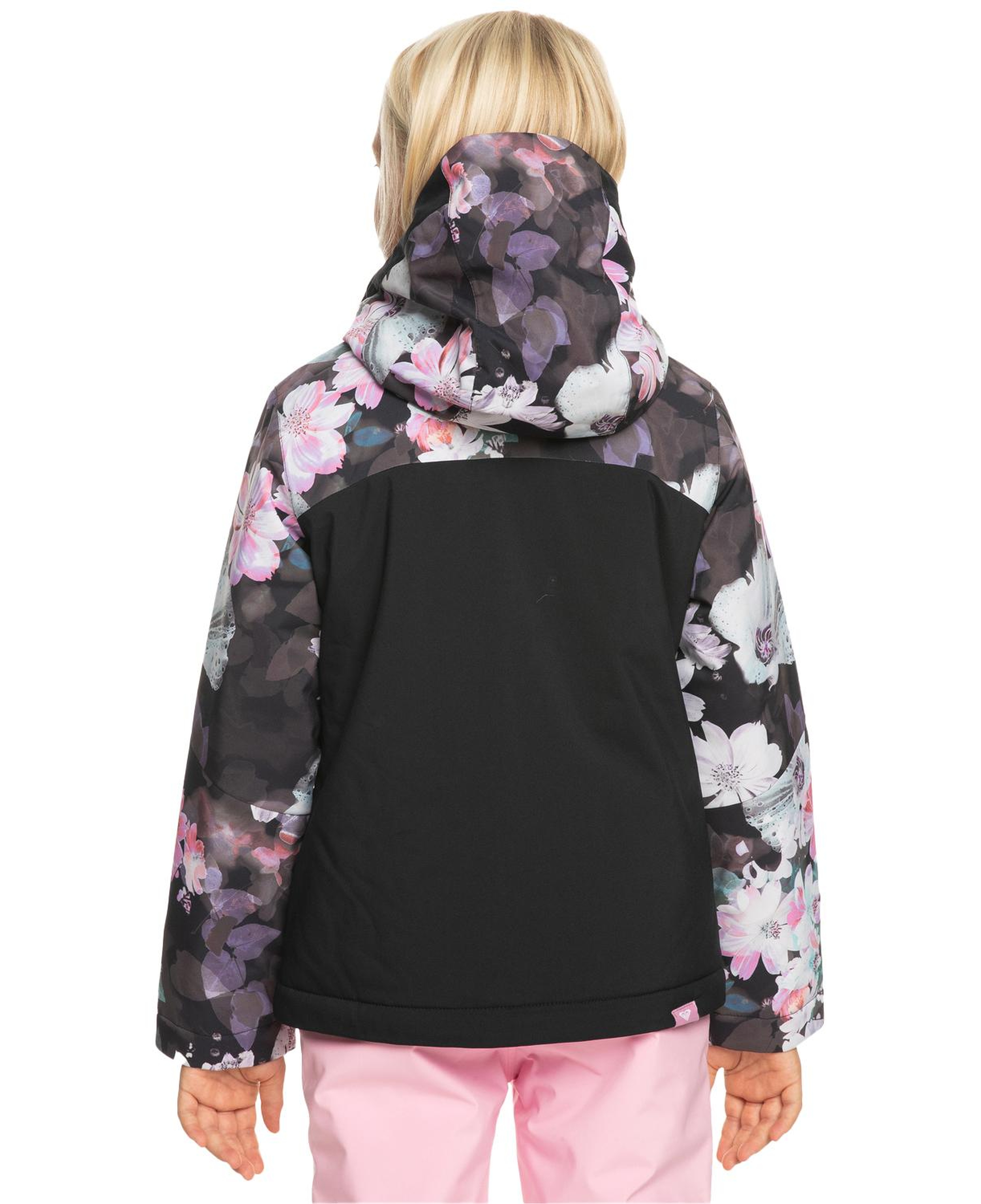 Roxy Greywood Kız Çocuk Siyah Snowboard Ceketi