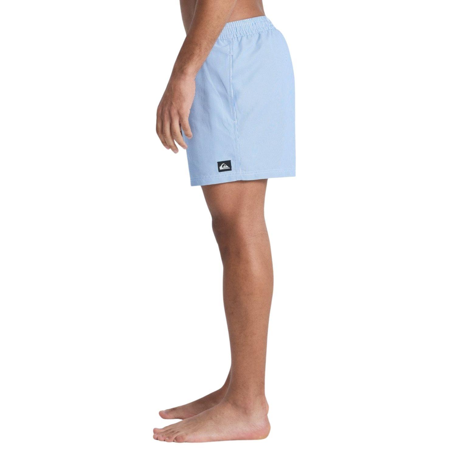 Quiksilver Deluxe 15 Erkek Mavi Volley Short