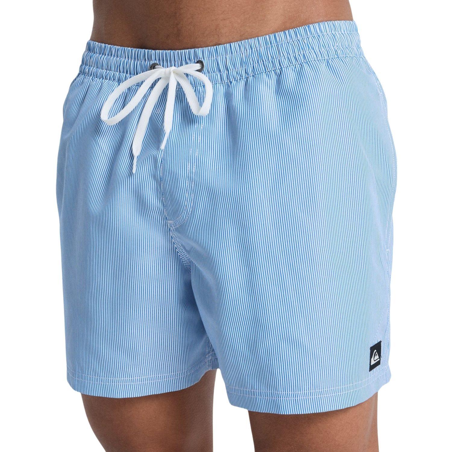 Quiksilver Deluxe 15 Erkek Mavi Volley Short