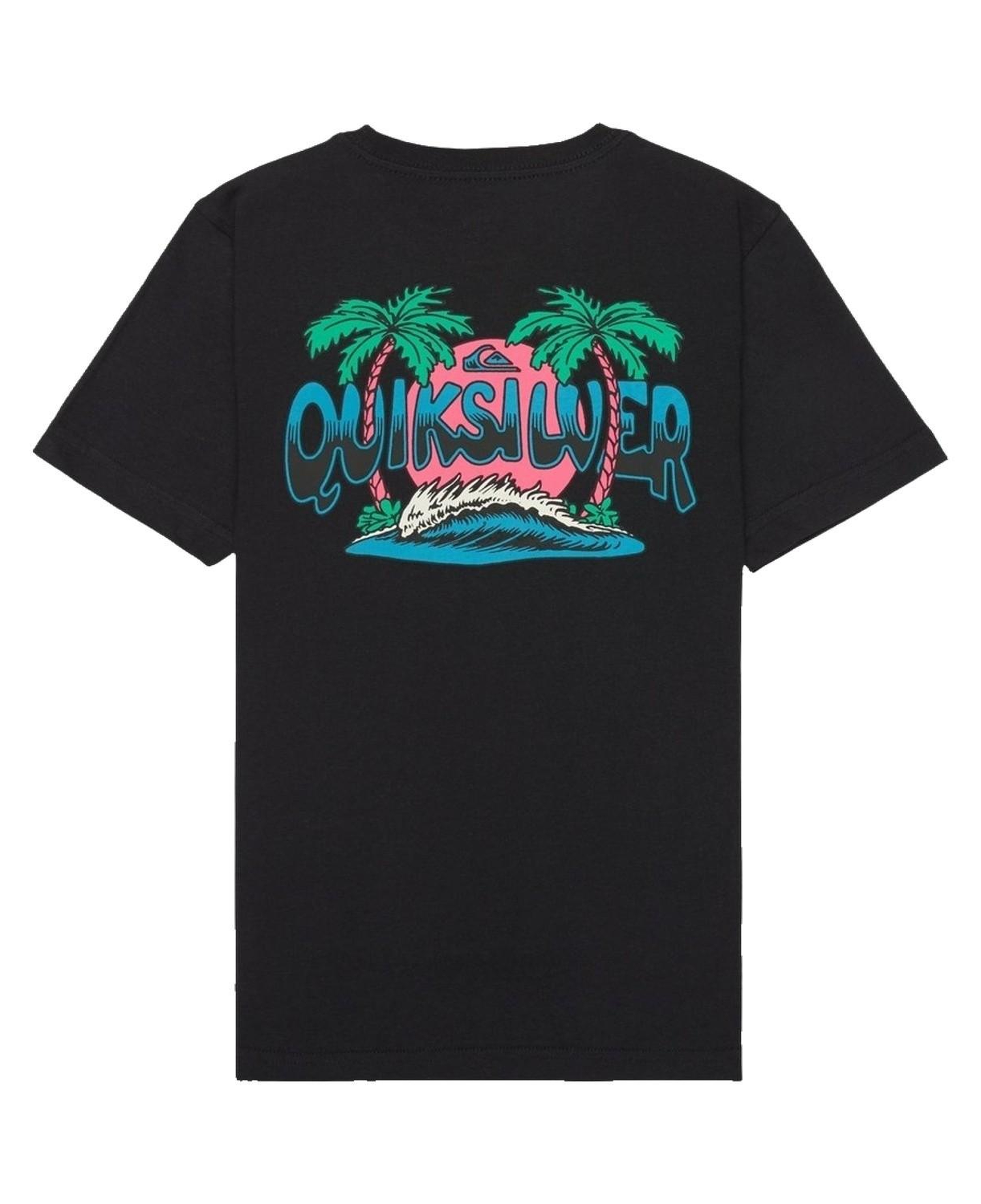 Quiksilver Palm Horizon Erkek Çocuk Siyah Tişört