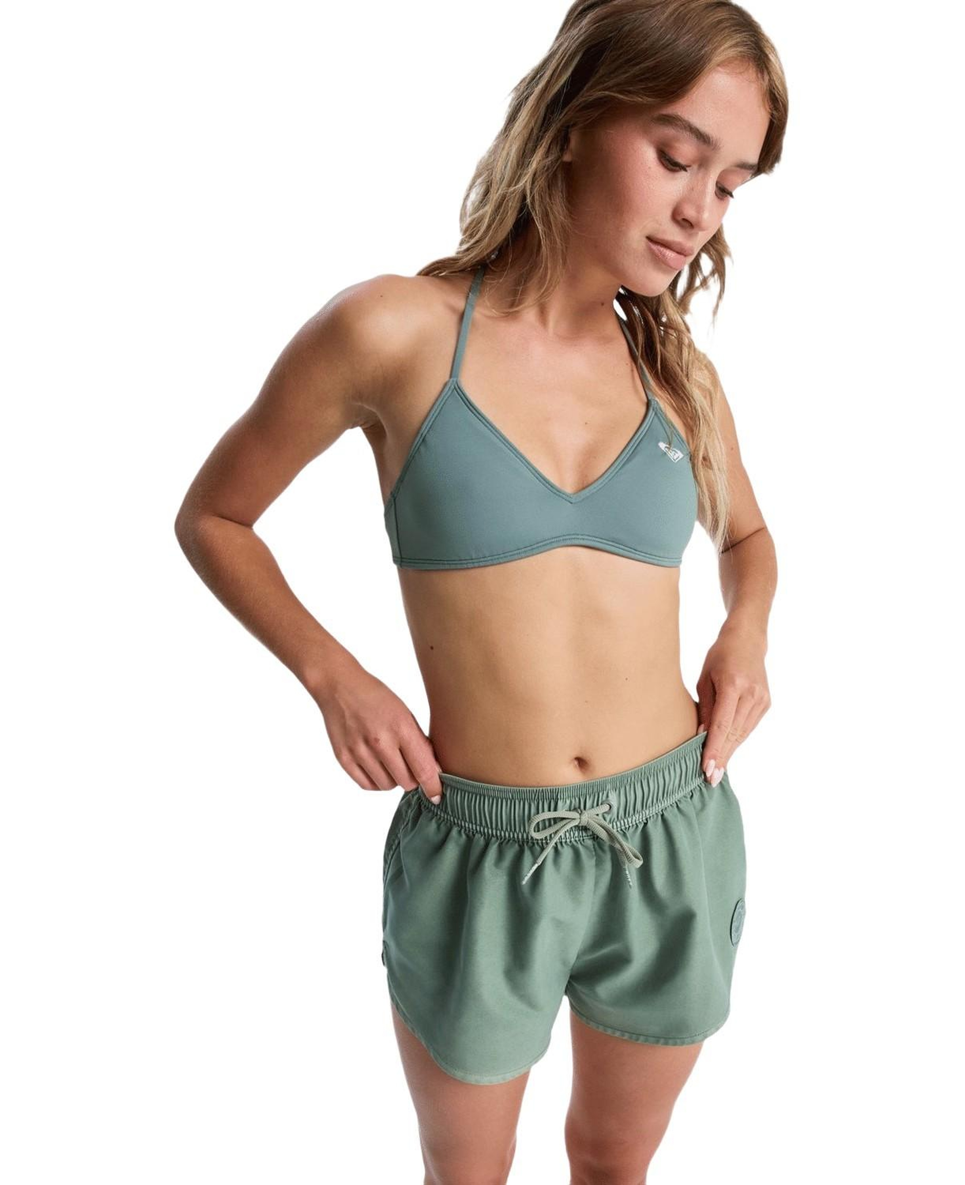 Roxy No Bad Waves Kadın Yeşil Boardshort