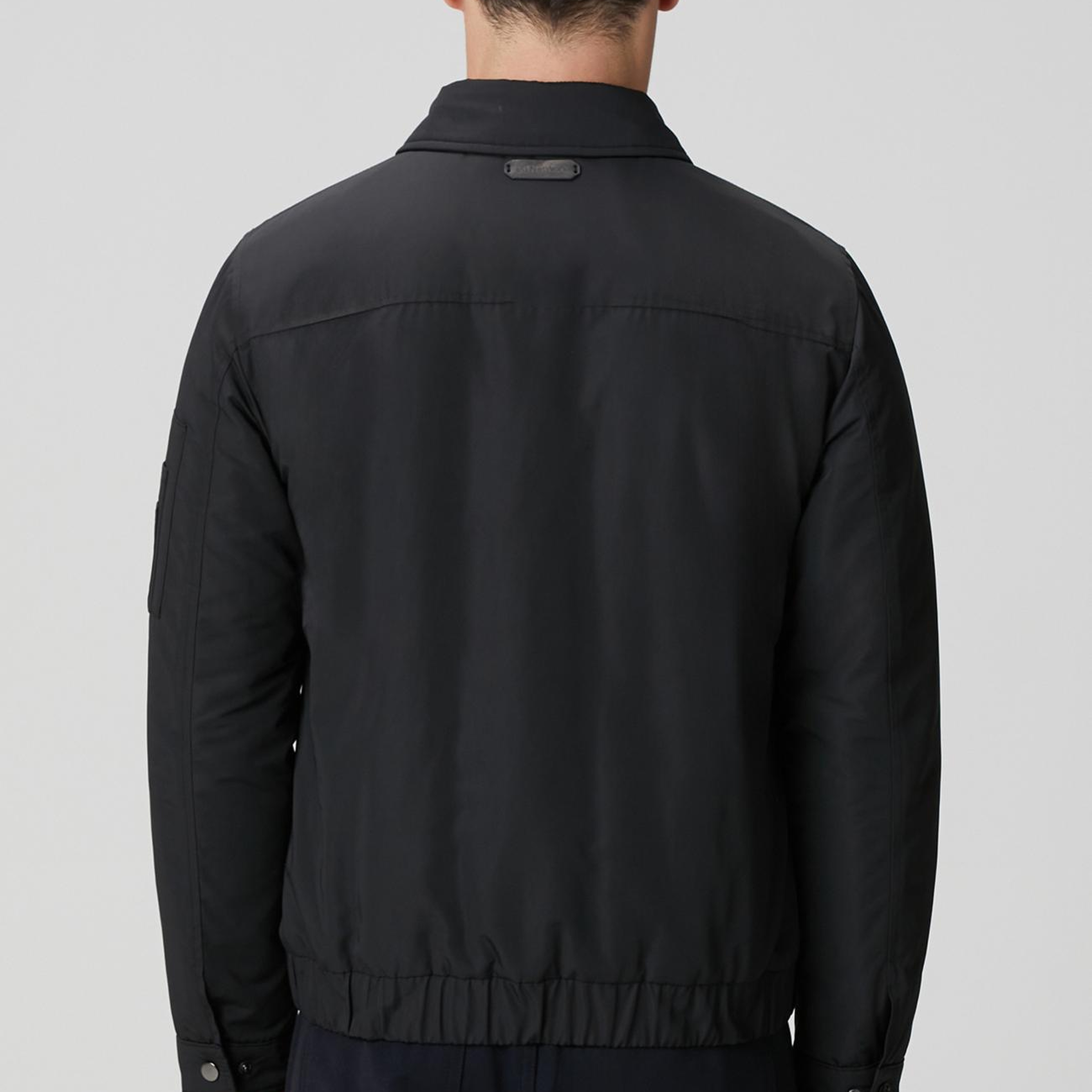 Network Erkek Siyah Bomber Mont