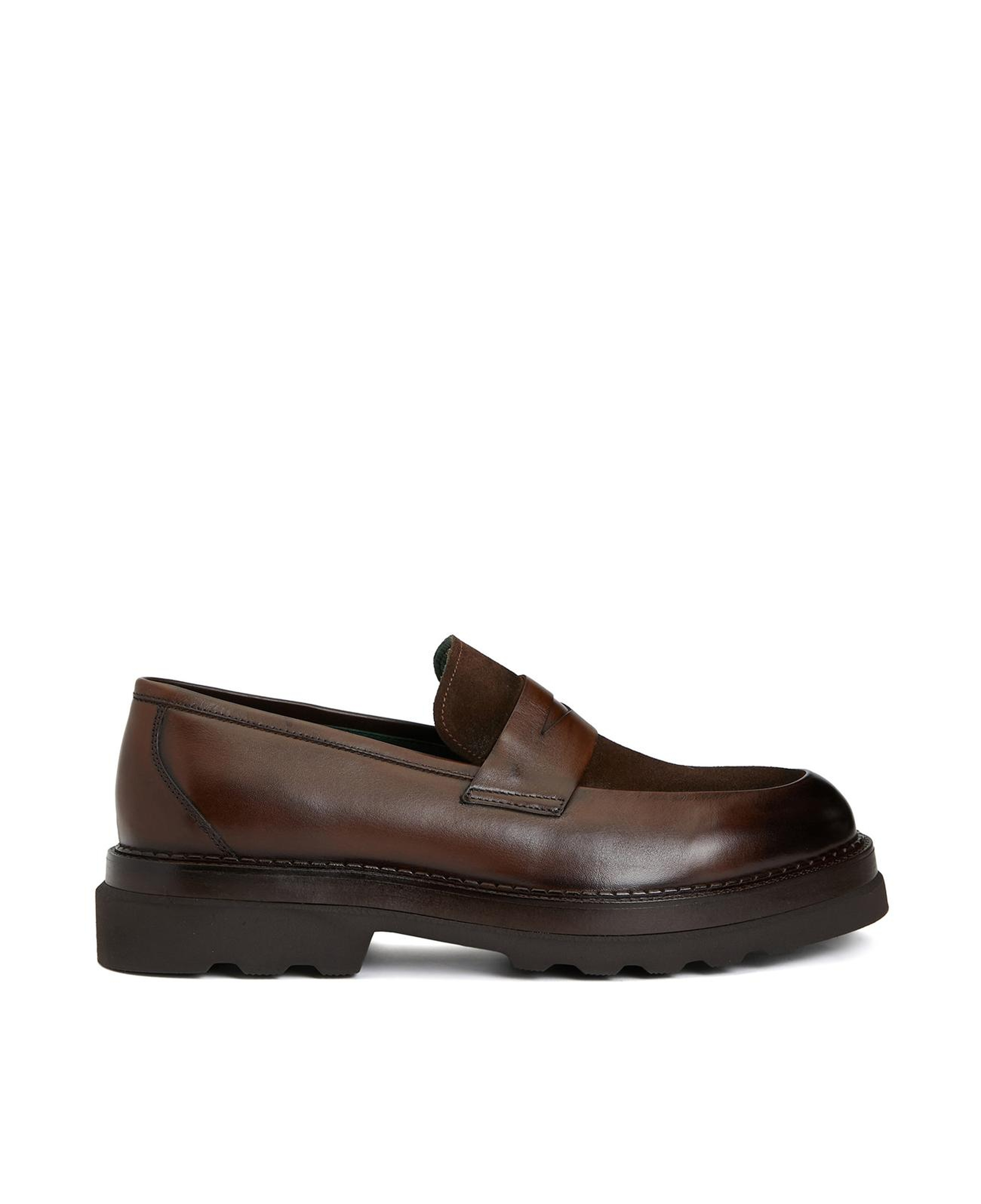 George Hogg Erkek Kahverengi Süet Loafer