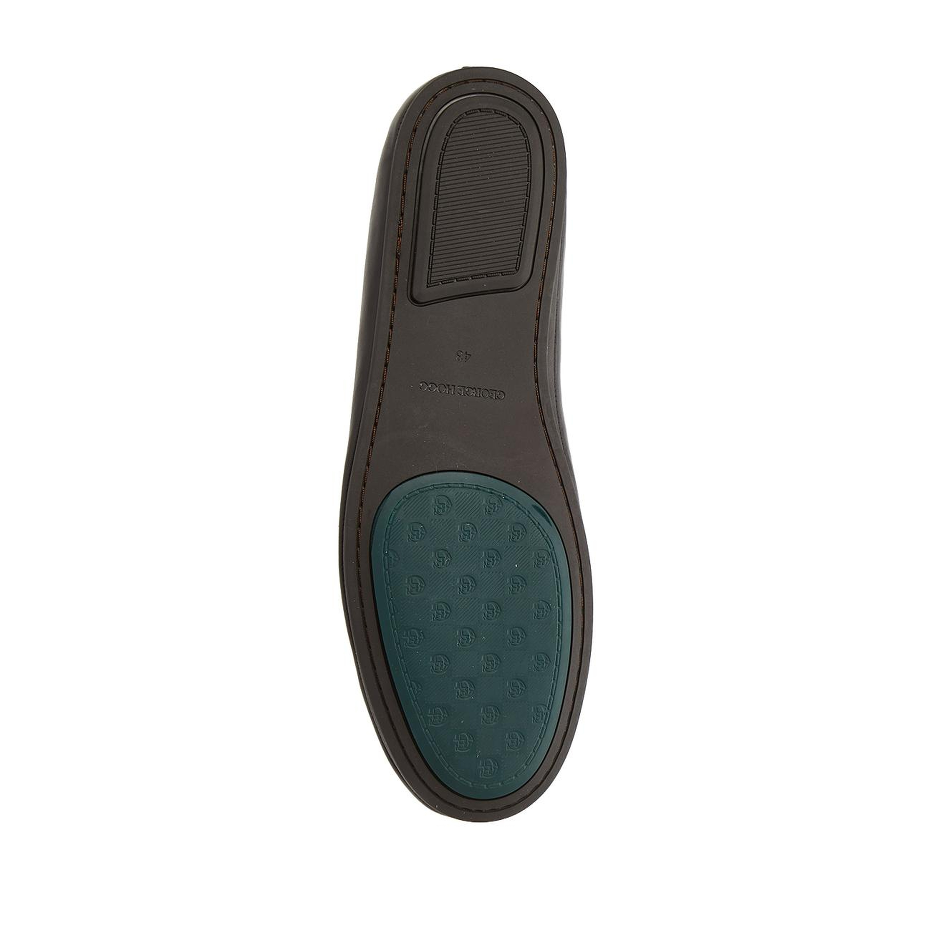 George Hogg Erkek Acı Kahverengi Deri Sneaker