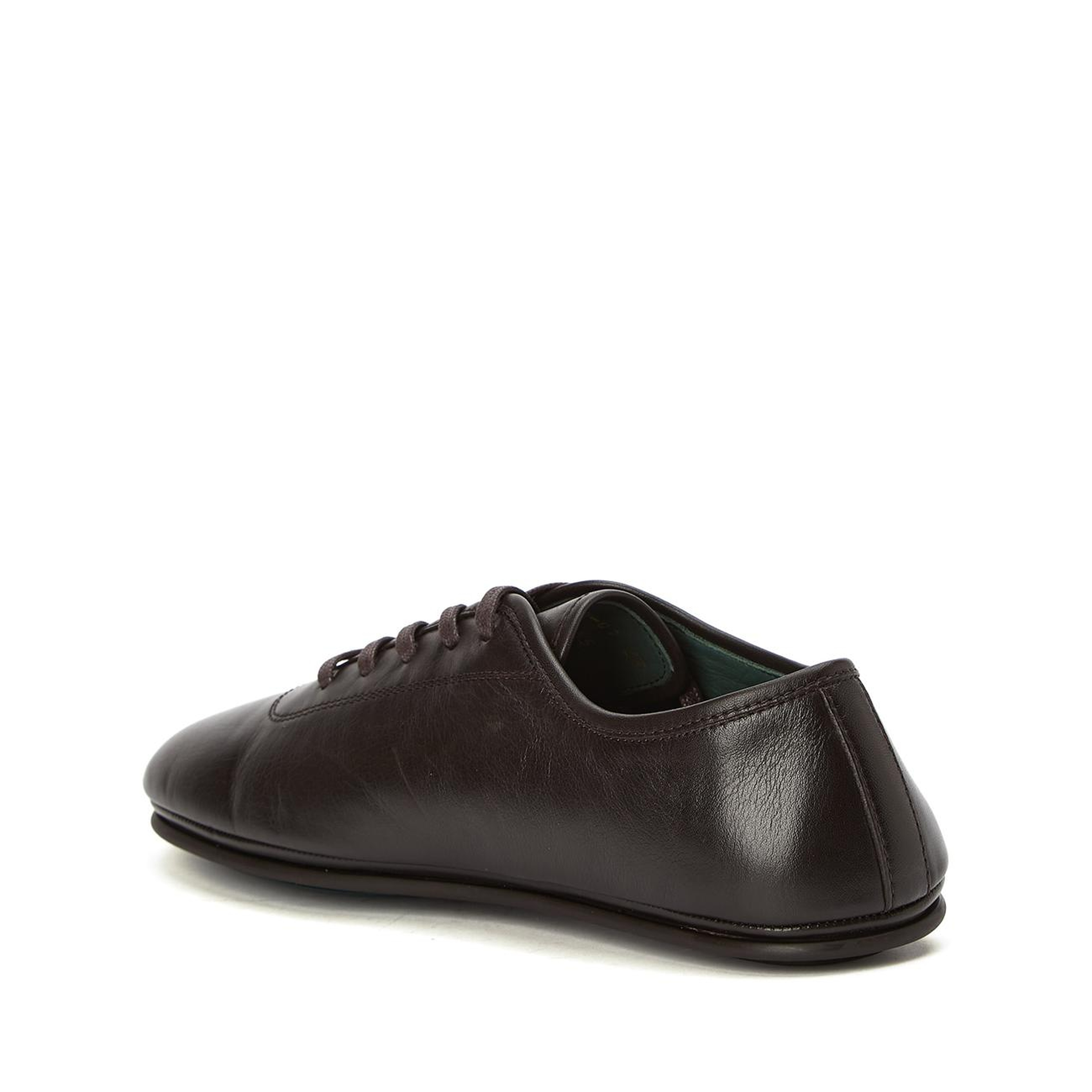 George Hogg Erkek Acı Kahverengi Deri Sneaker