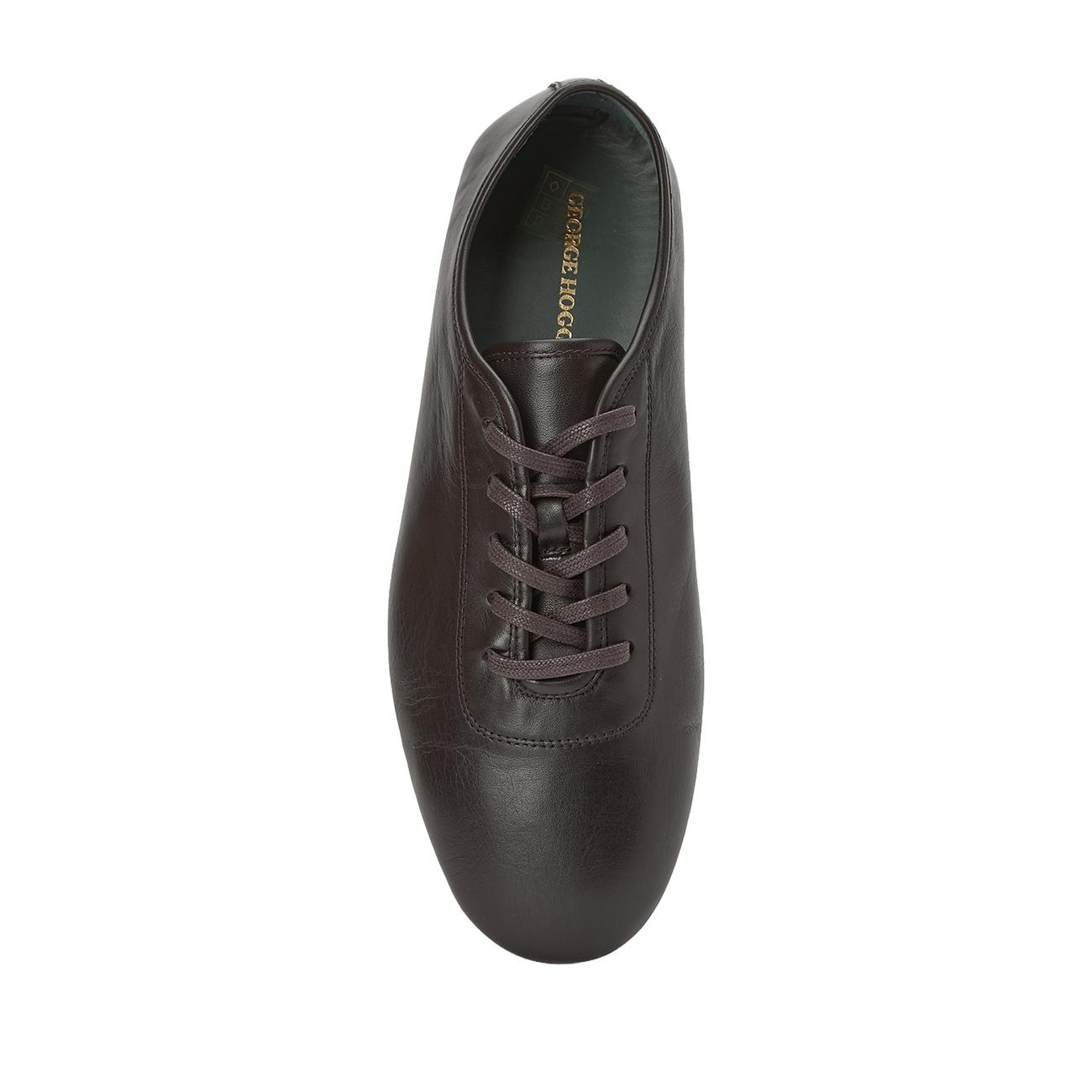 George Hogg Erkek Acı Kahverengi Deri Sneaker