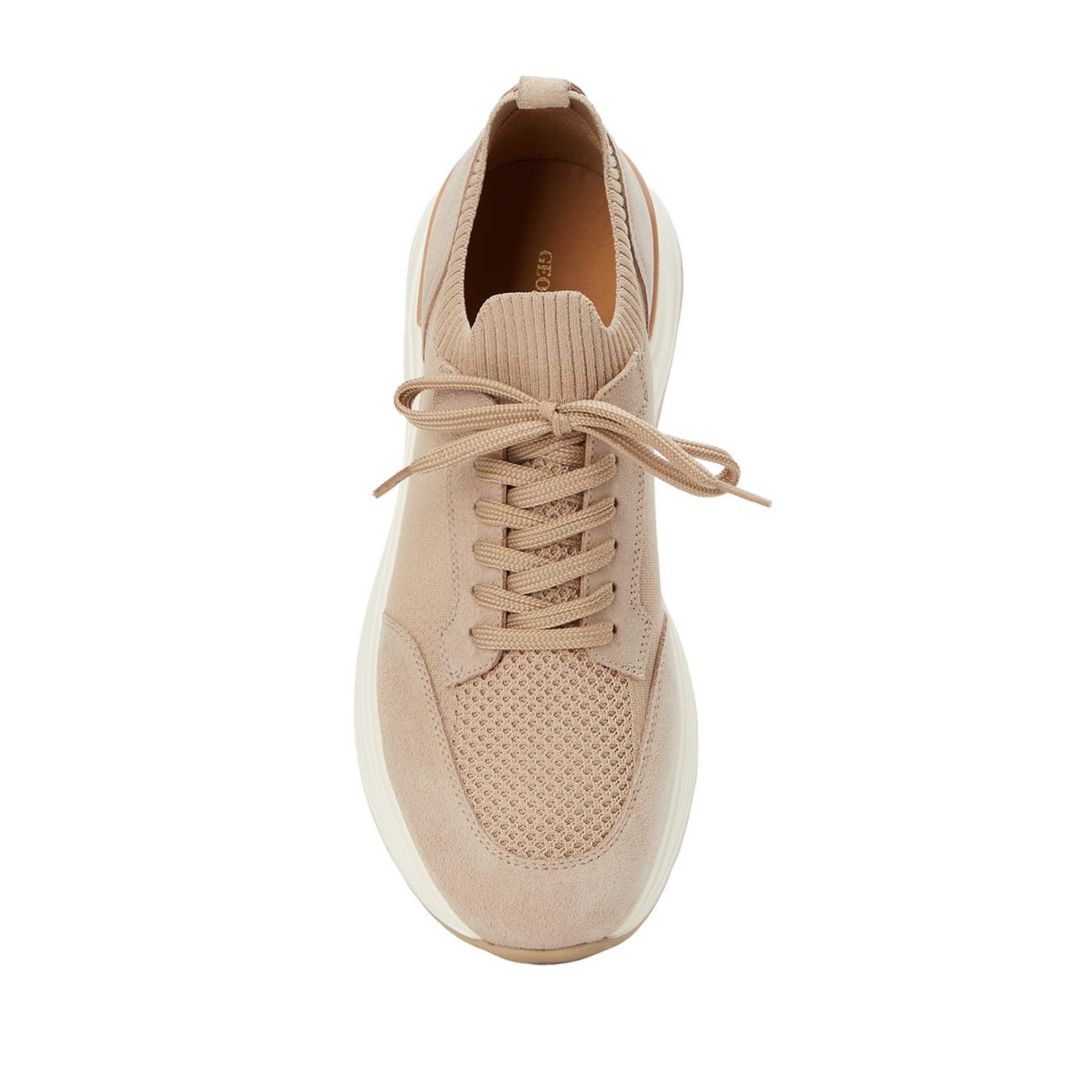 George Hogg Erkek Bej Sneaker